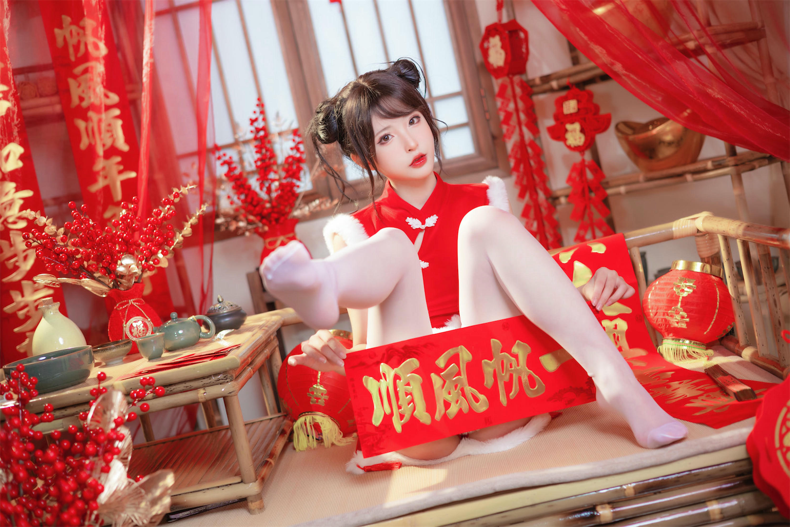清水由乃 NO.045 2023新年旗袍 [77P-770MB]_第1集