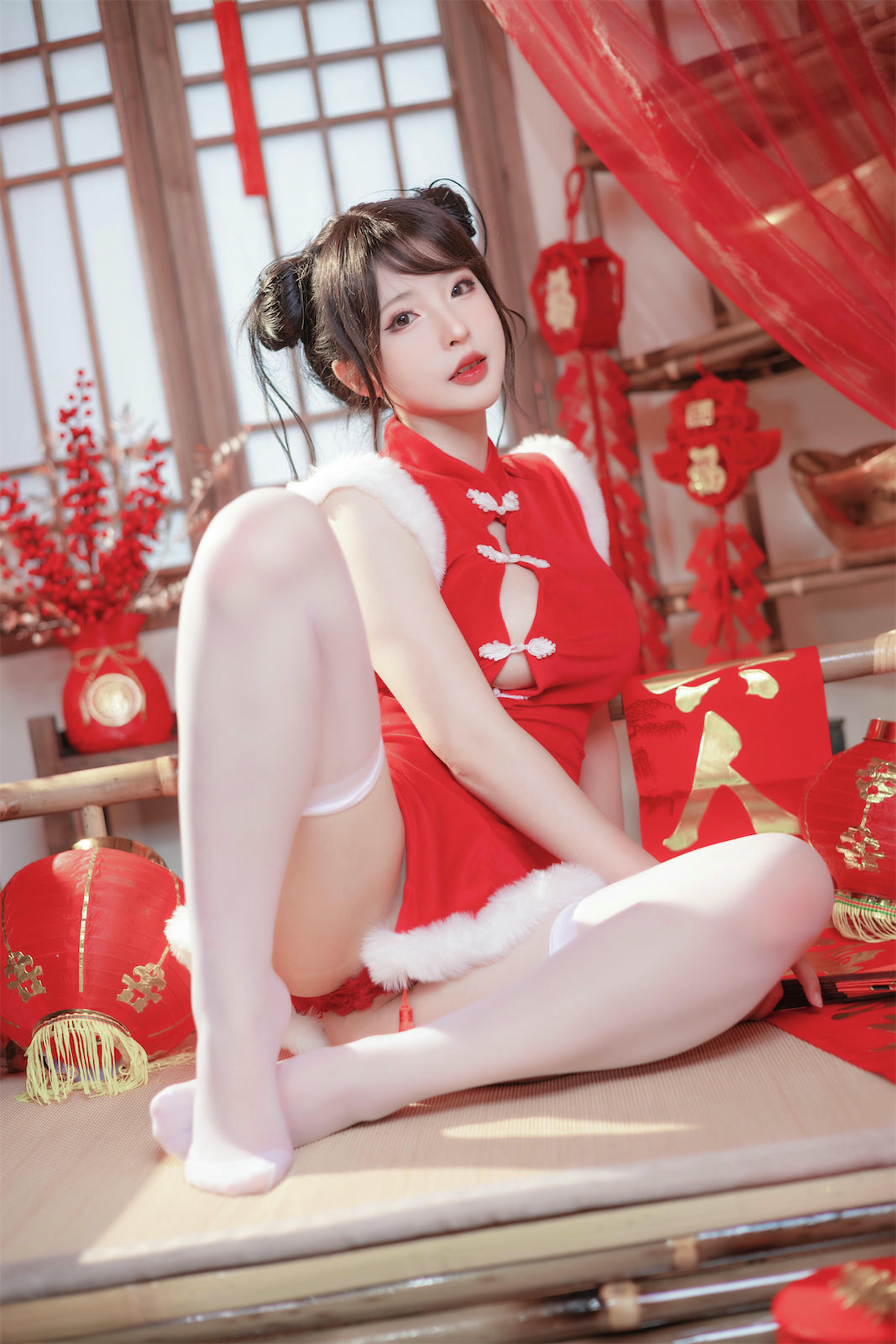 清水由乃 NO.045 2023新年旗袍 [77P-770MB]_第2集