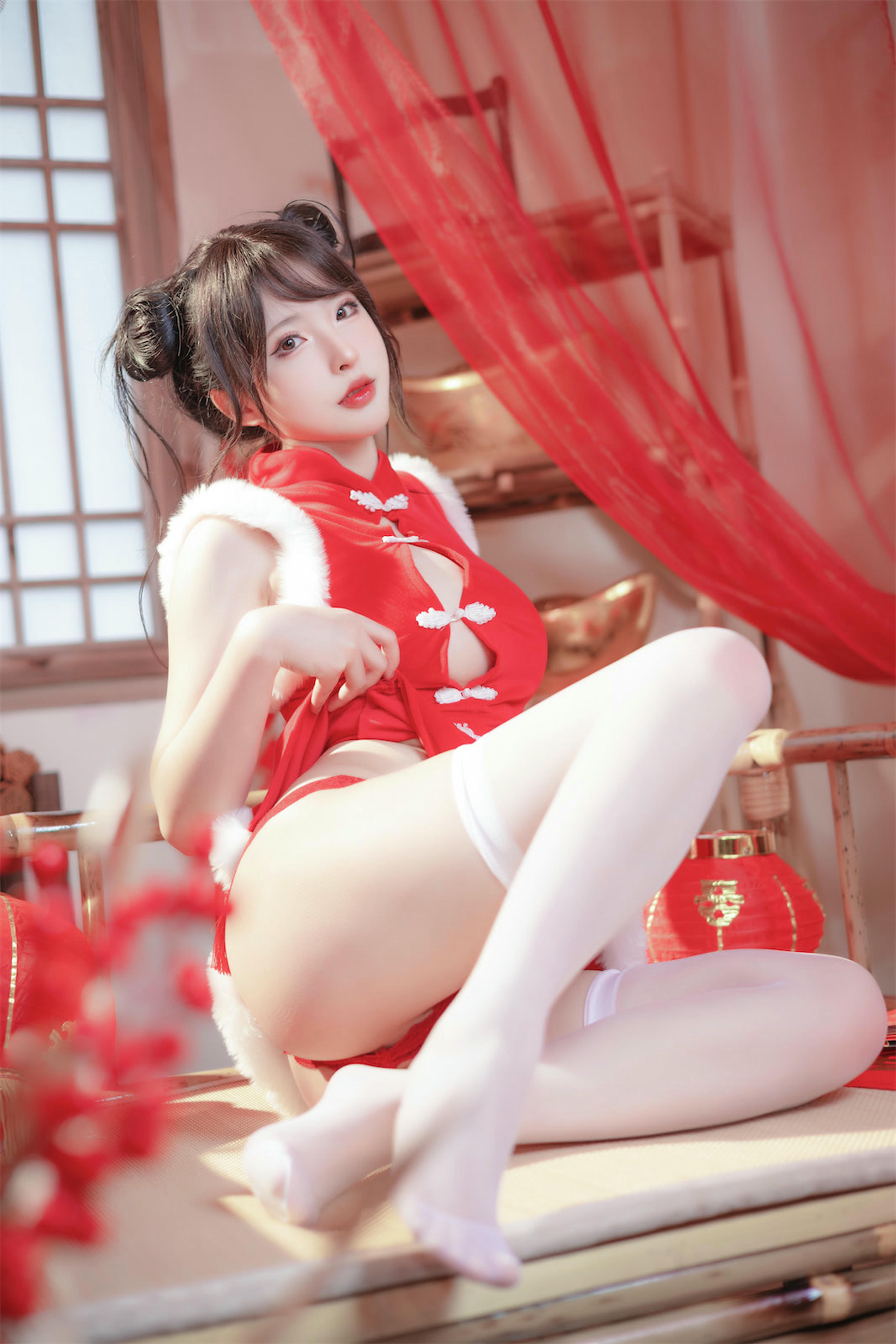 清水由乃 NO.045 2023新年旗袍 [77P-770MB]_第2集