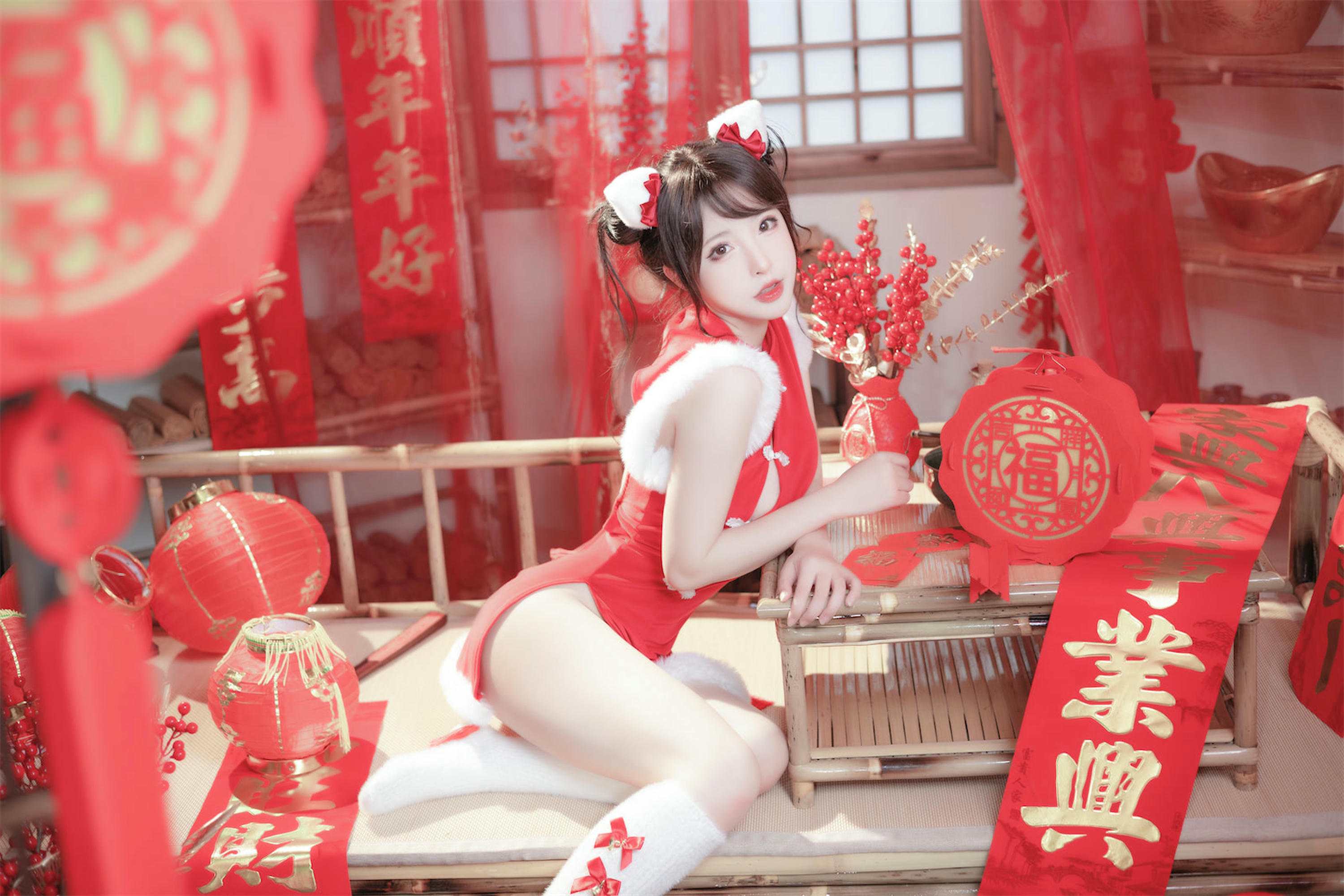 清水由乃 NO.045 2023新年旗袍 [77P-770MB]_第2集