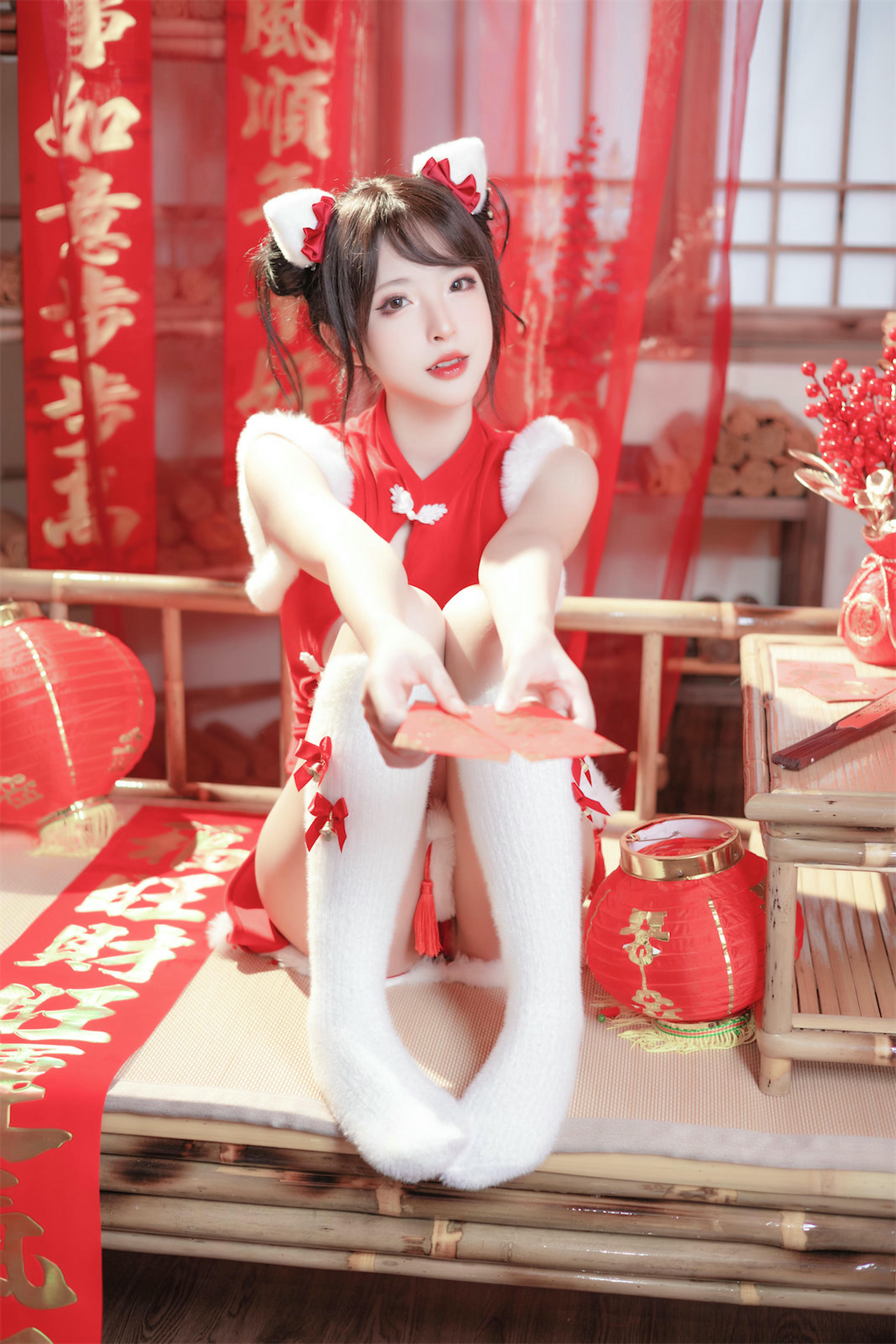 清水由乃 NO.045 2023新年旗袍 [77P-770MB]_第2集