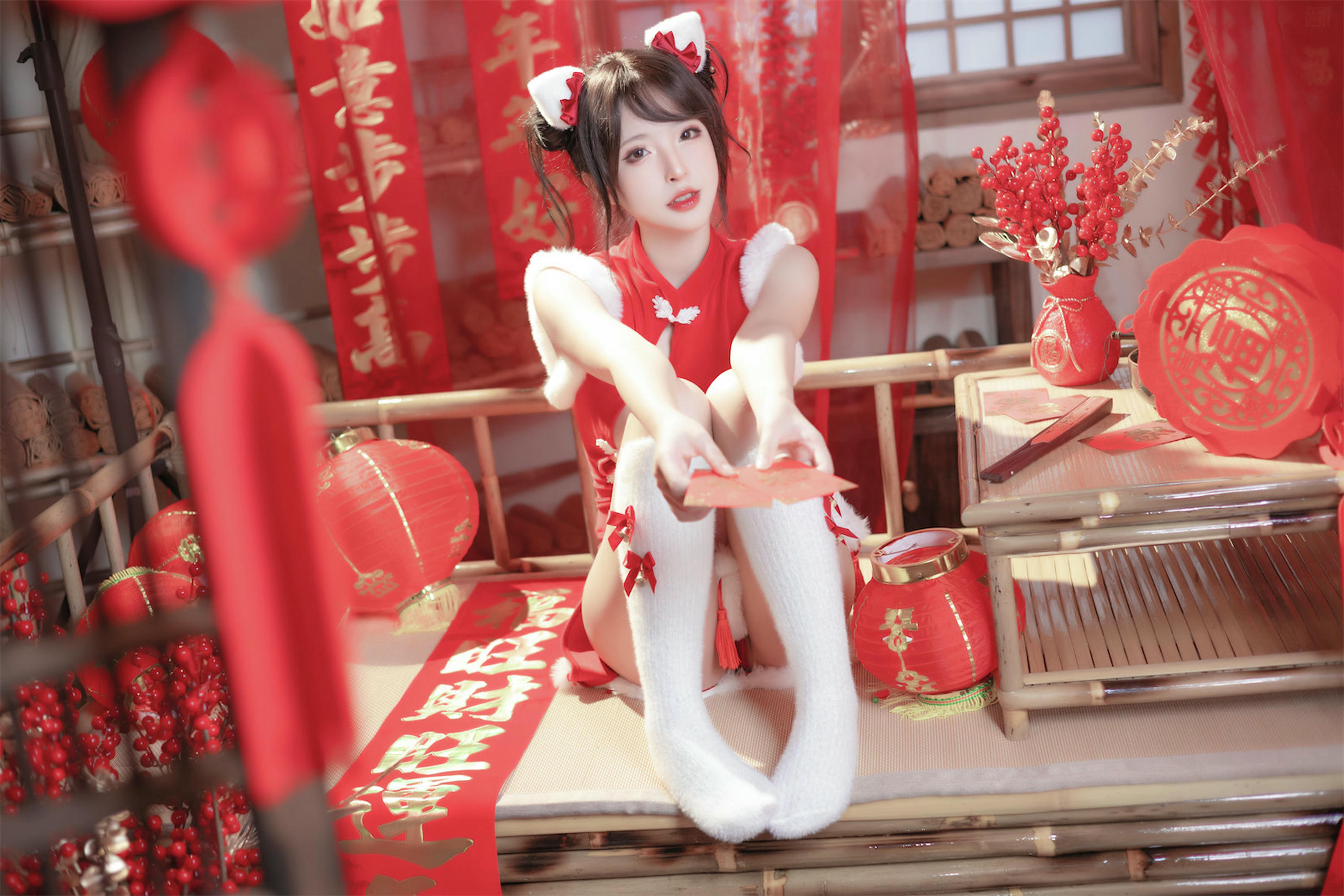 清水由乃 NO.045 2023新年旗袍 [77P-770MB]_第2集