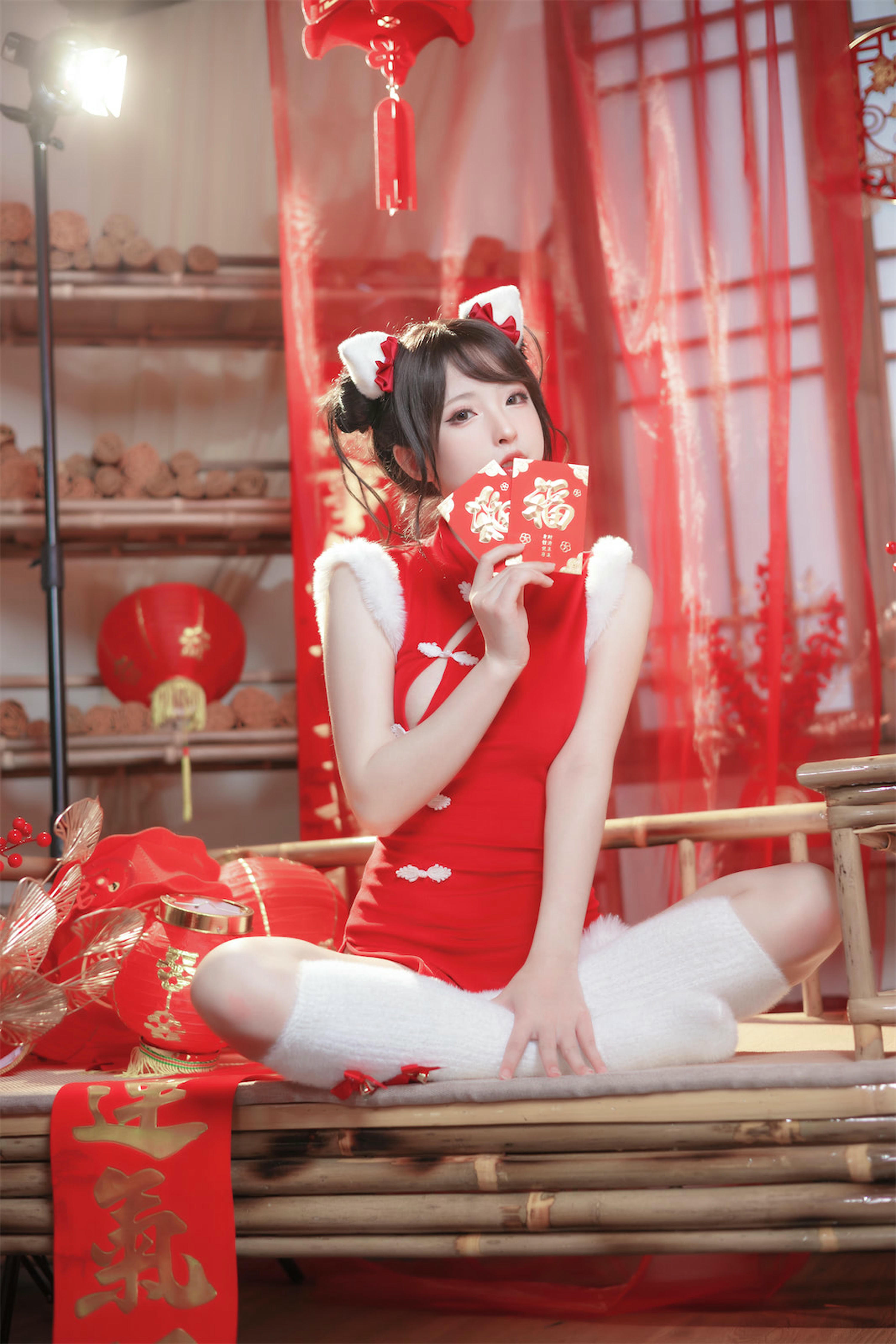 清水由乃 NO.045 2023新年旗袍 [77P-770MB]_第2集