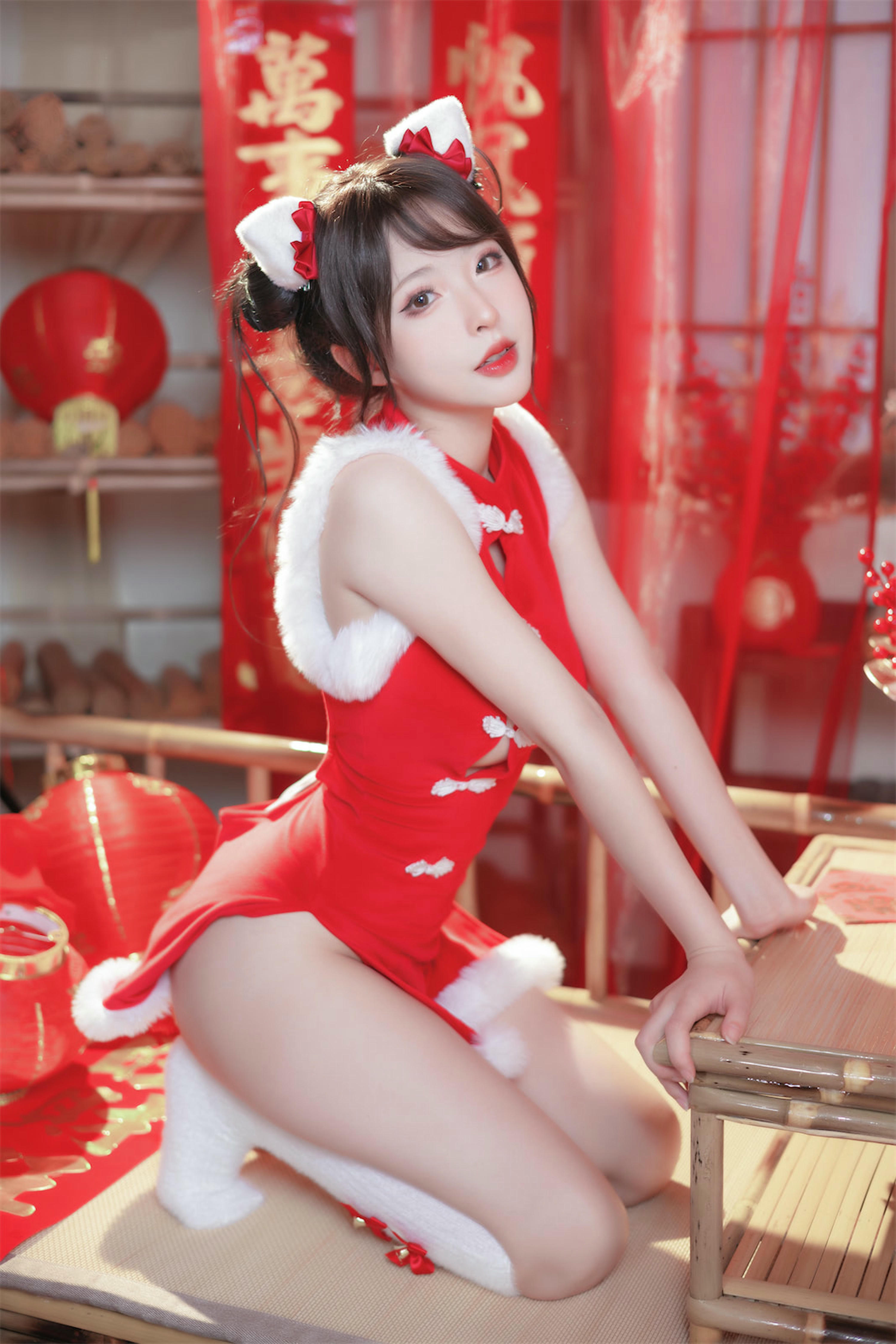 清水由乃 NO.045 2023新年旗袍 [77P-770MB]_第3集
