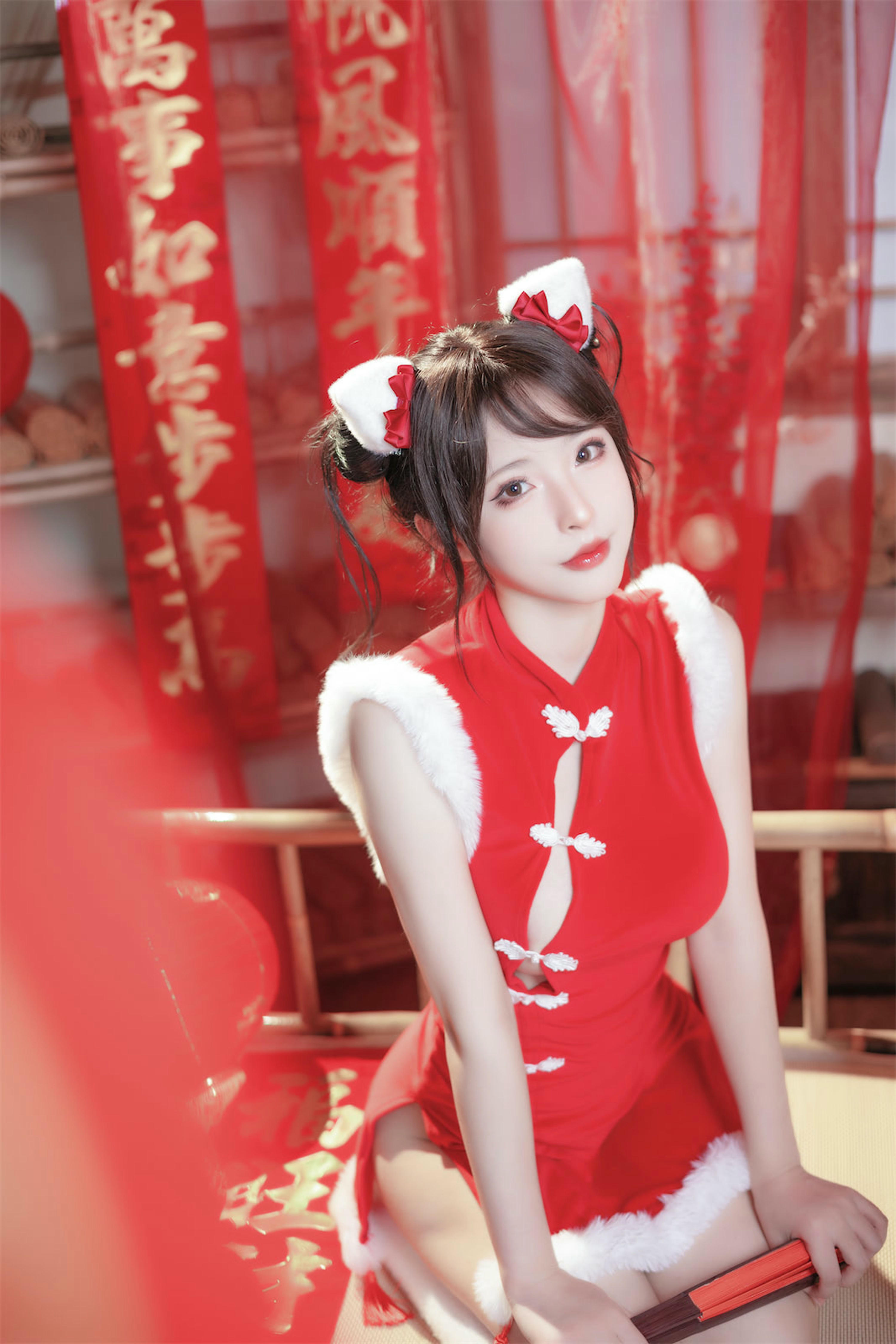 清水由乃 NO.045 2023新年旗袍 [77P-770MB]_第3集