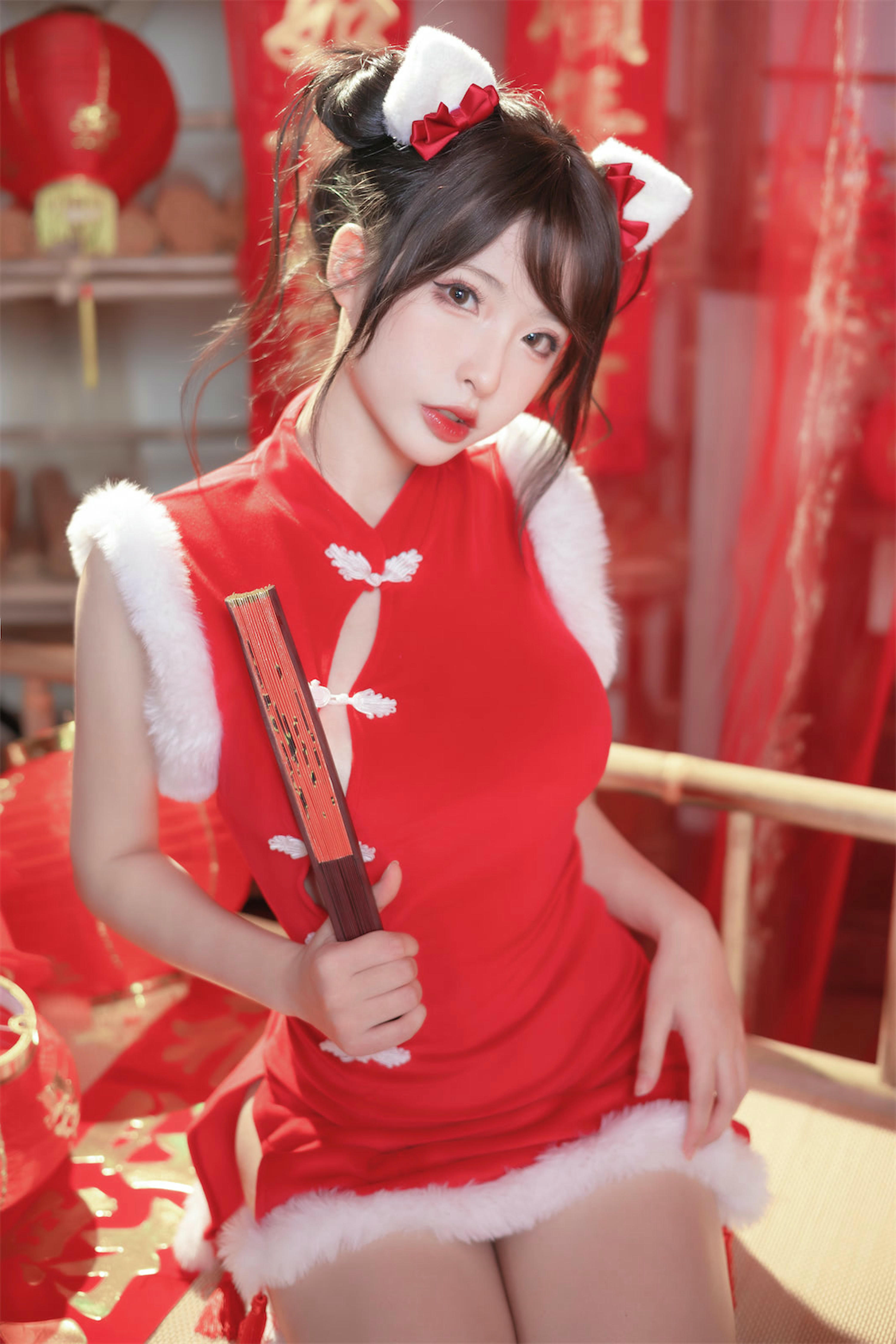清水由乃 NO.045 2023新年旗袍 [77P-770MB]_第3集