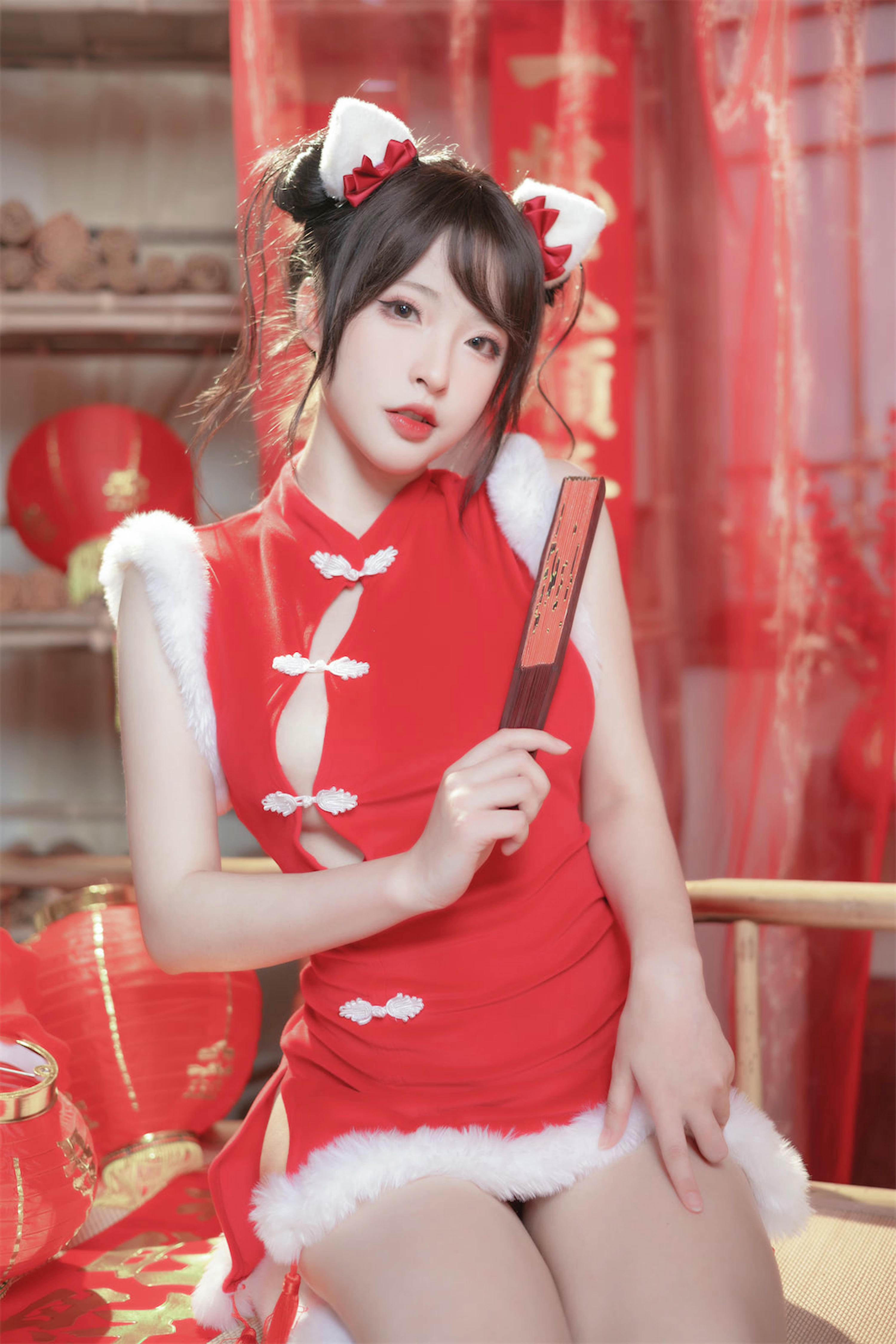清水由乃 NO.045 2023新年旗袍 [77P-770MB]_第3集