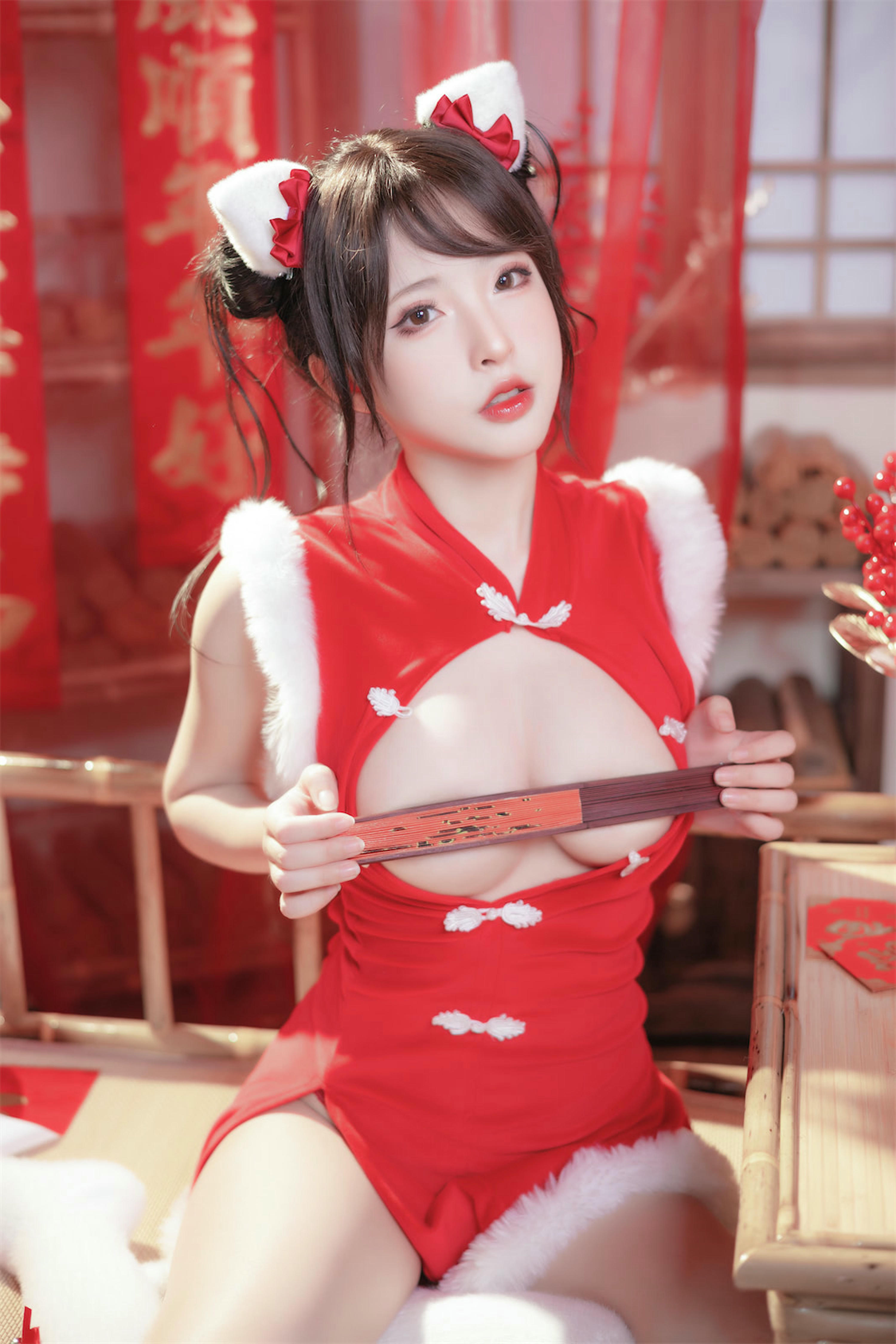 清水由乃 NO.045 2023新年旗袍 [77P-770MB]_第3集