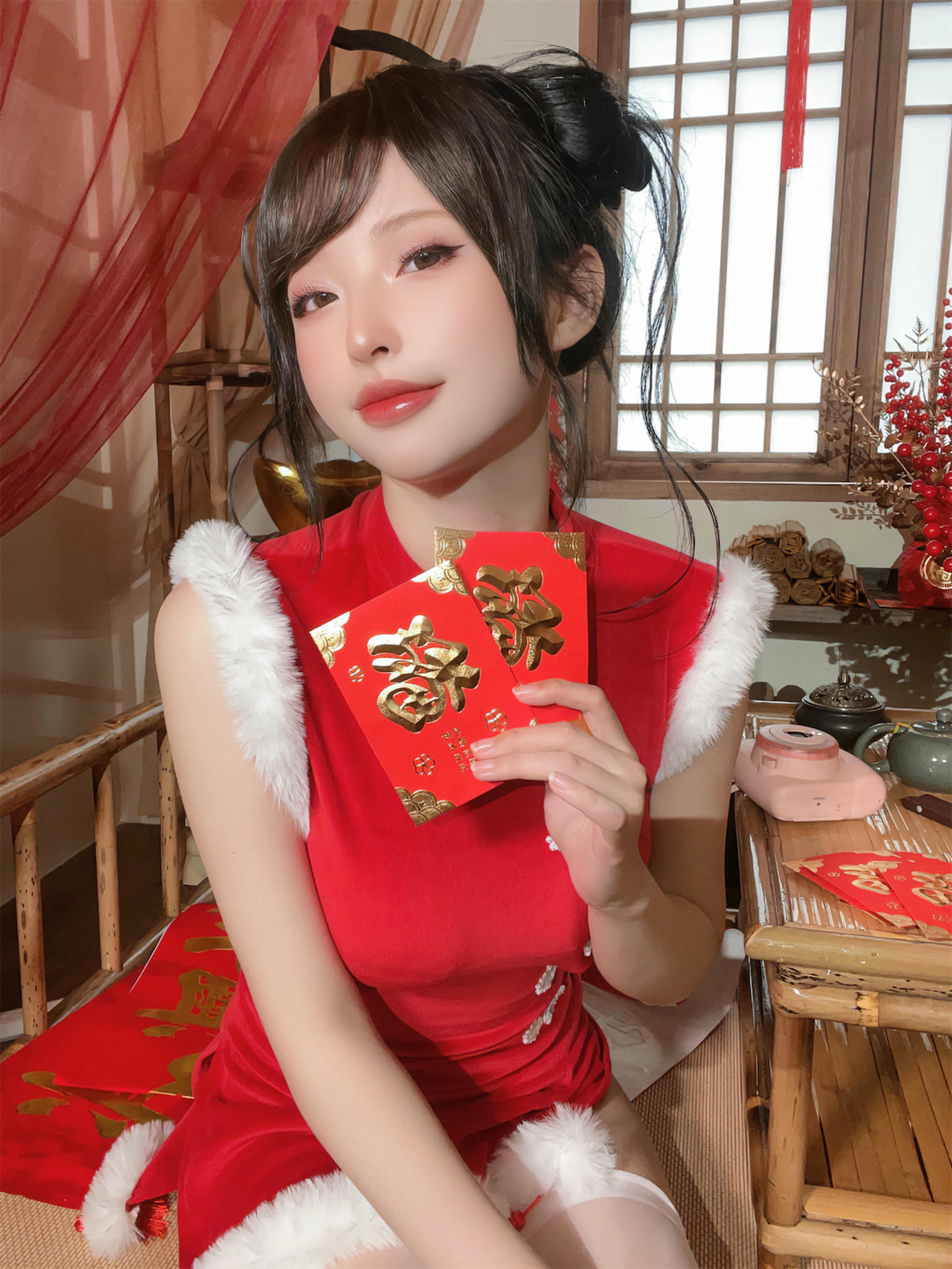 清水由乃 NO.045 2023新年旗袍 [77P-770MB]_第3集