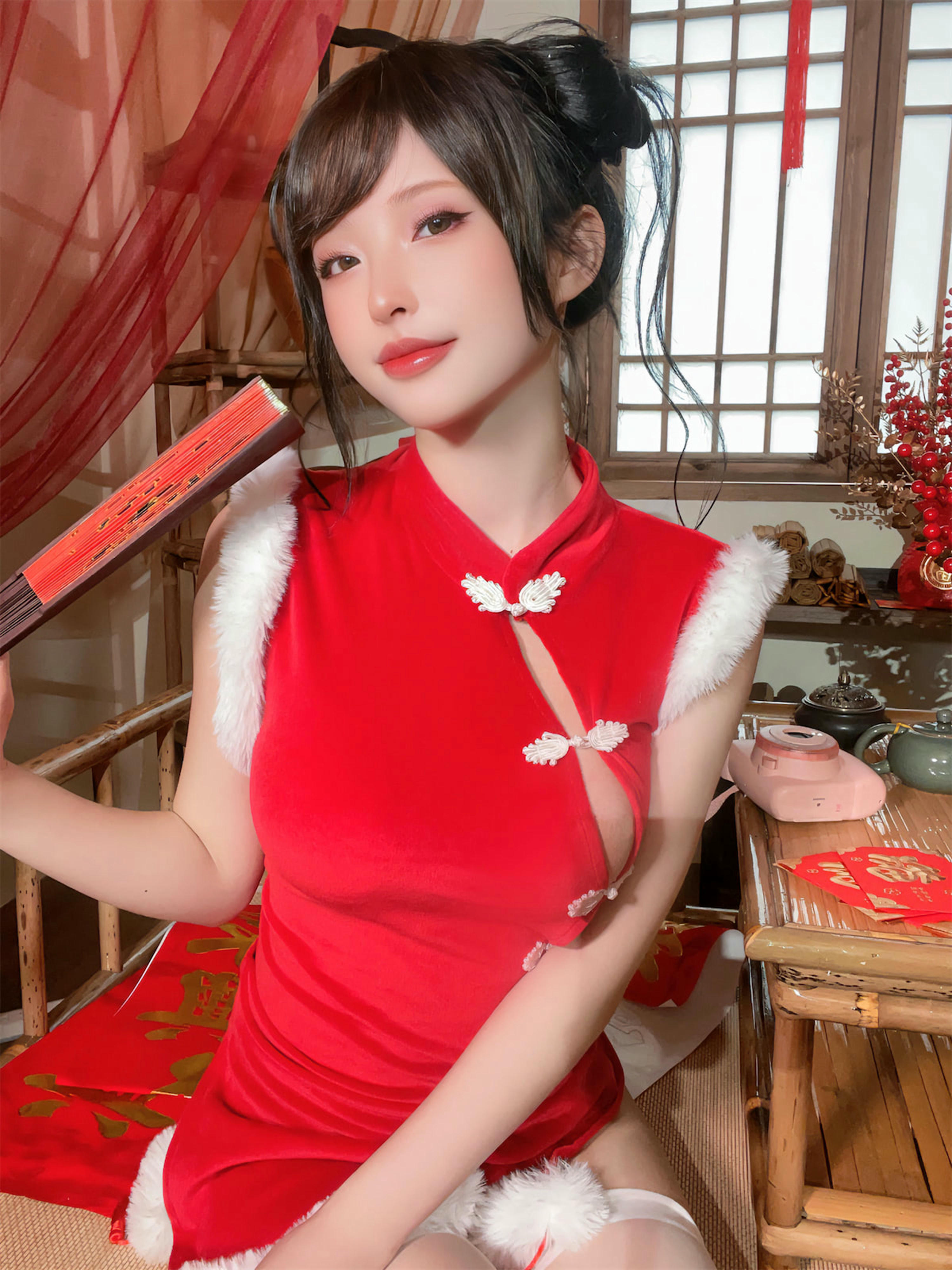 清水由乃 NO.045 2023新年旗袍 [77P-770MB]_第3集