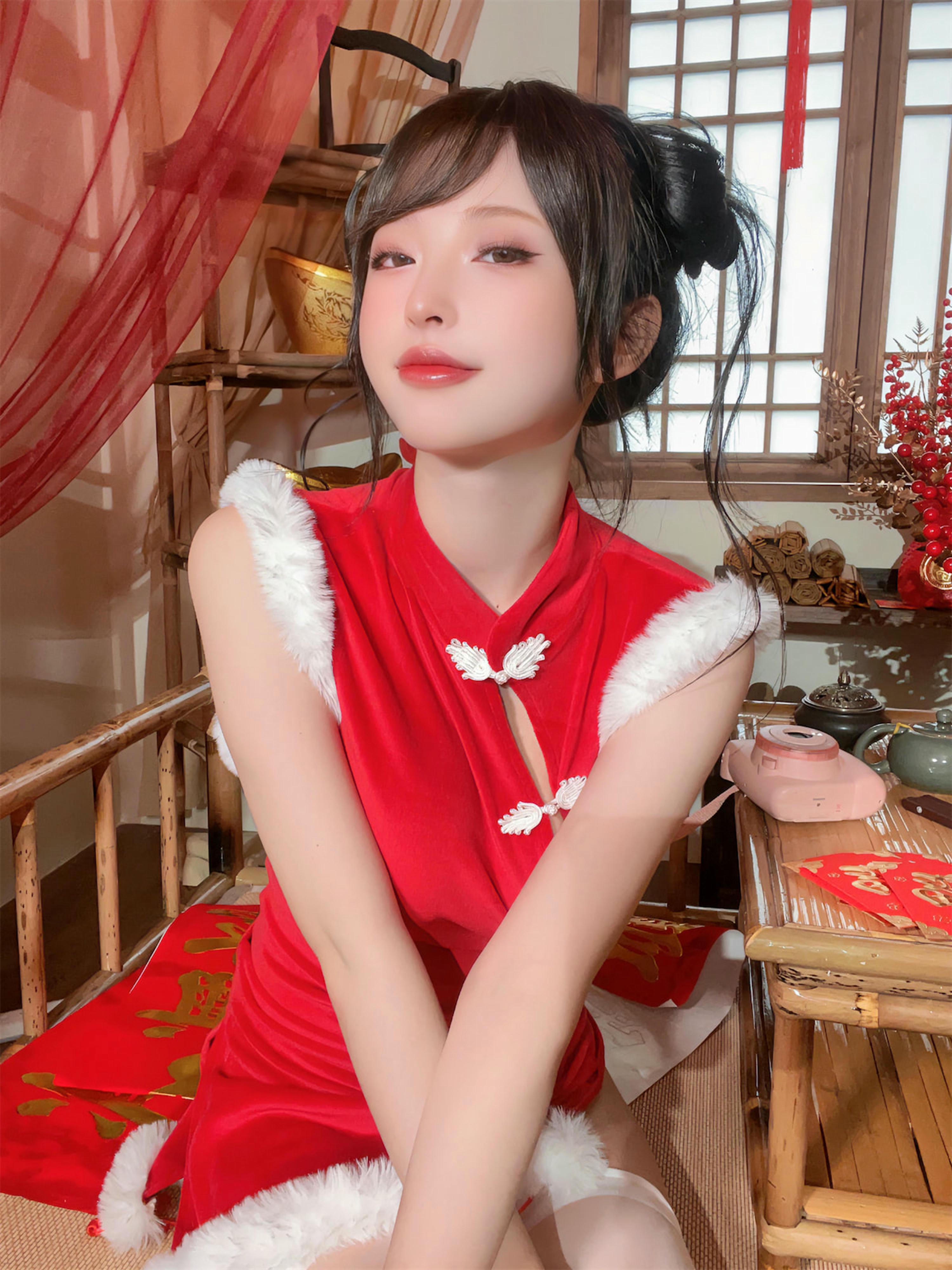 清水由乃 NO.045 2023新年旗袍 [77P-770MB]_第3集