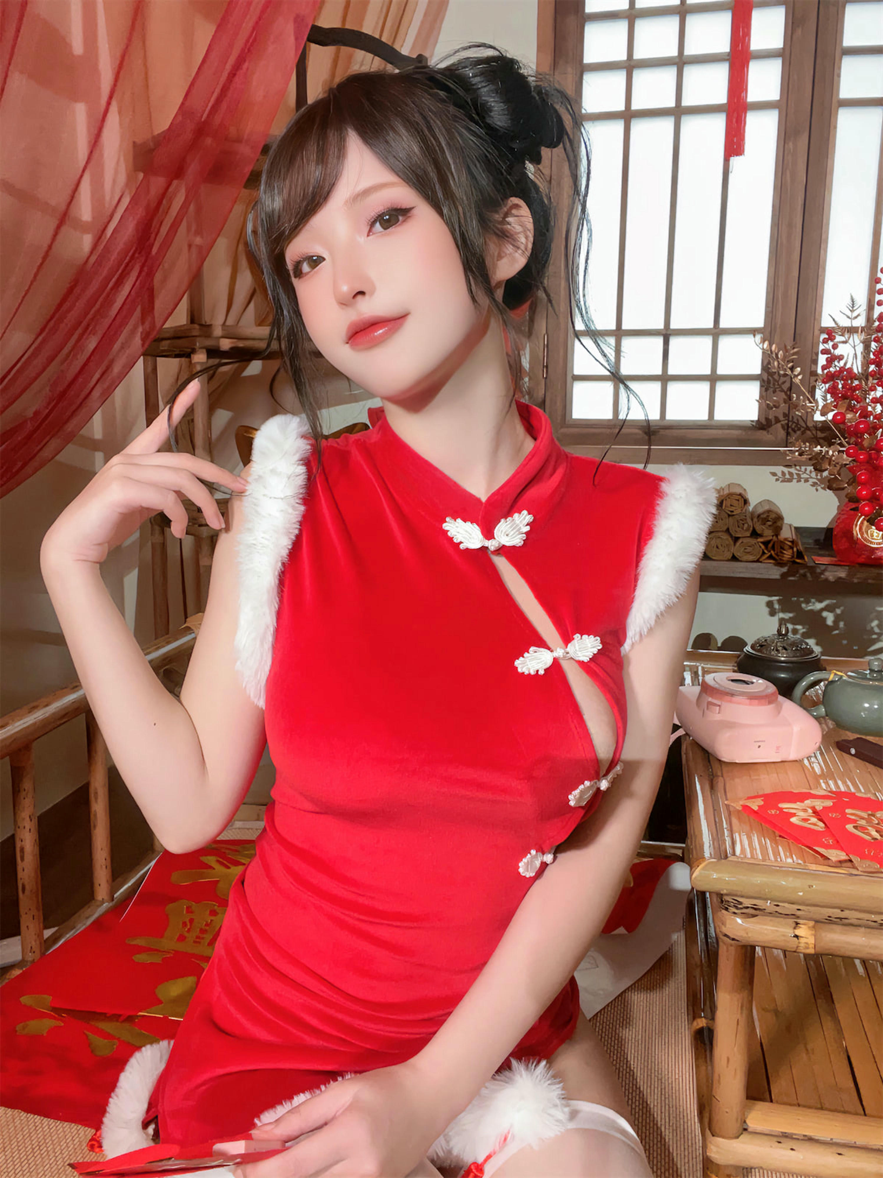 清水由乃 NO.045 2023新年旗袍 [77P-770MB]_第3集