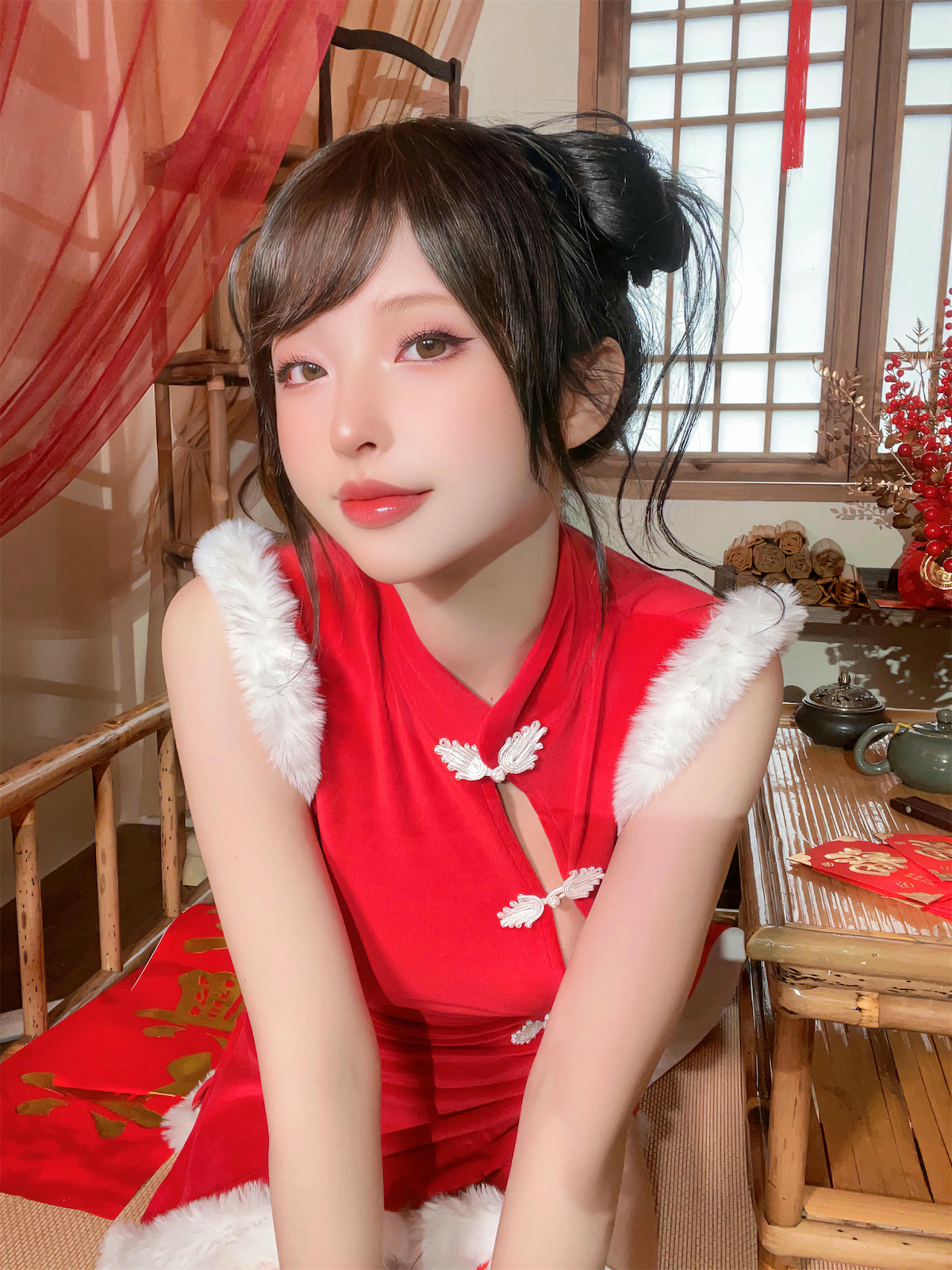 清水由乃 NO.045 2023新年旗袍 [77P-770MB]_第3集