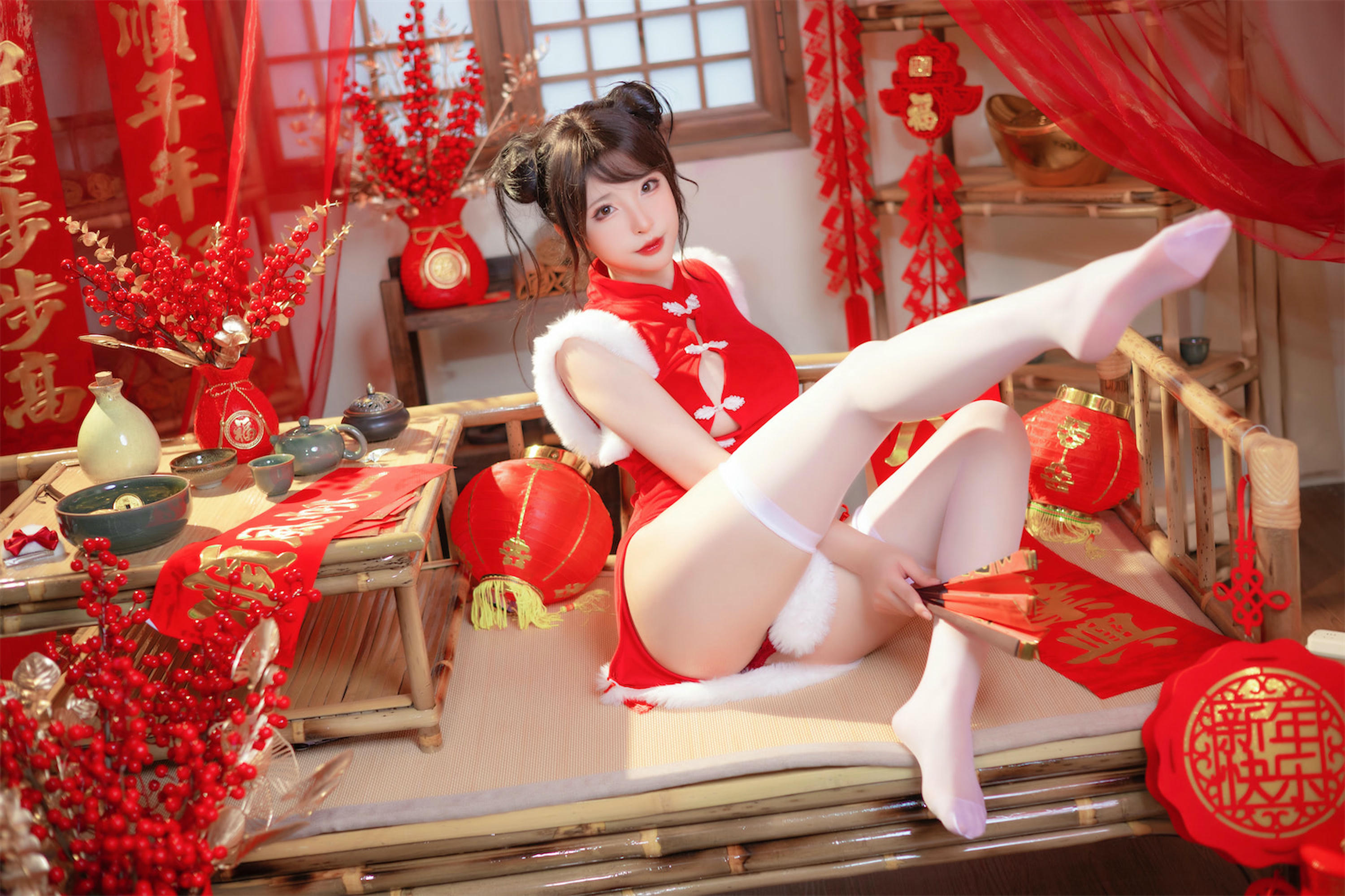 清水由乃 NO.045 2023新年旗袍 [77P-770MB]_第1集