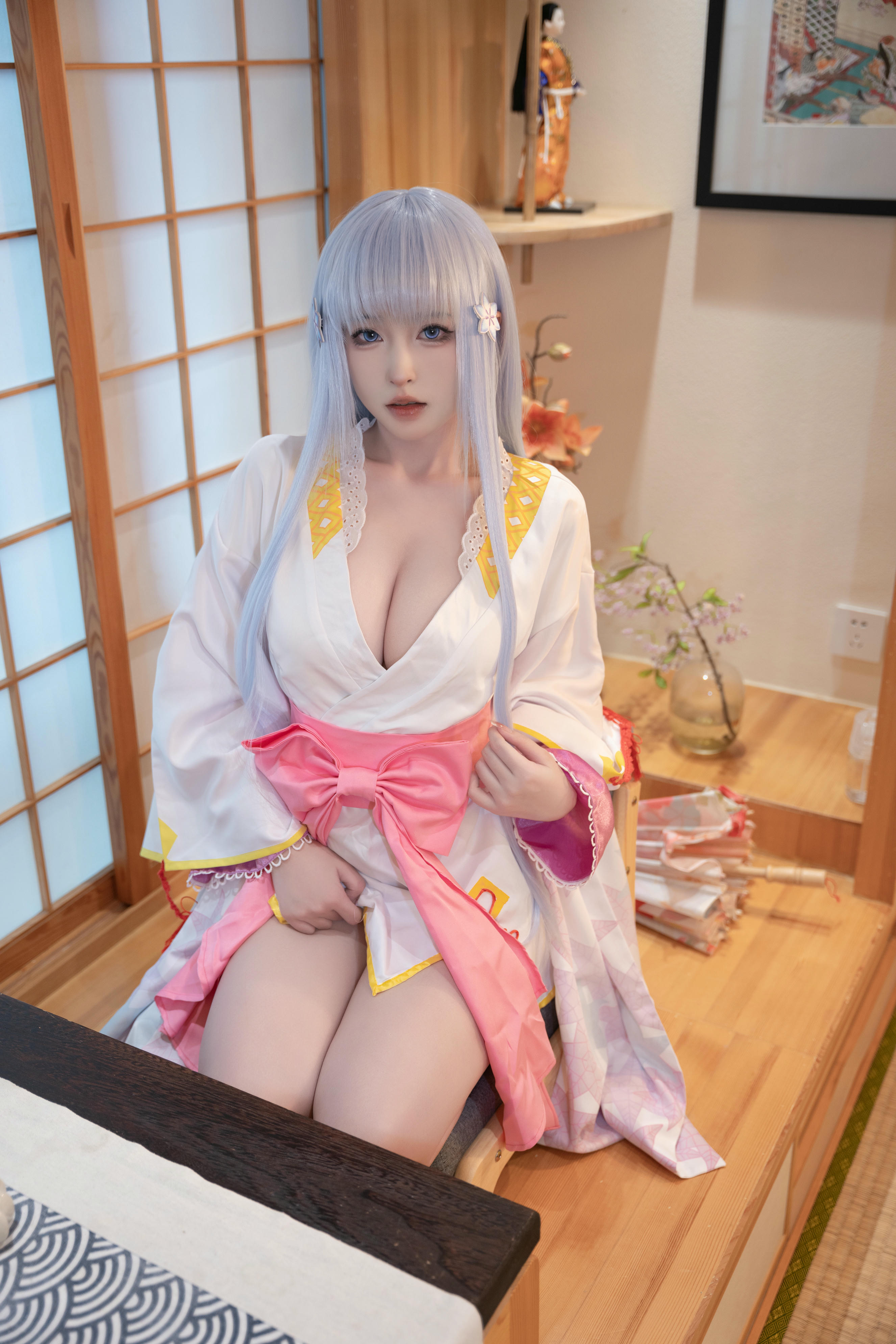 清水由乃 NO.051 雪女原服 [58P 1.4GB]_第1集