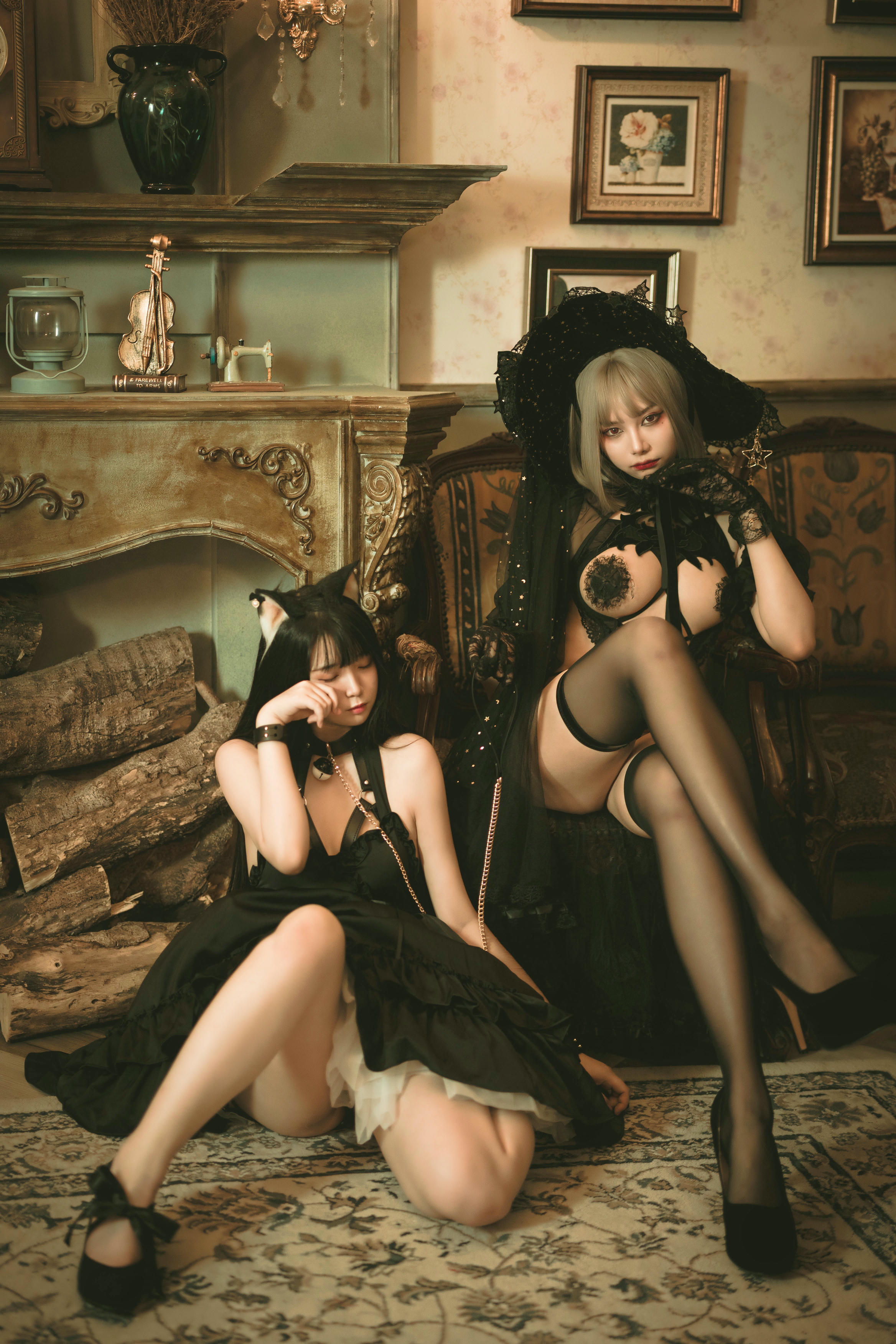 落落Raku NO.013 魔女黑猫 [57P／473MB]_第1集