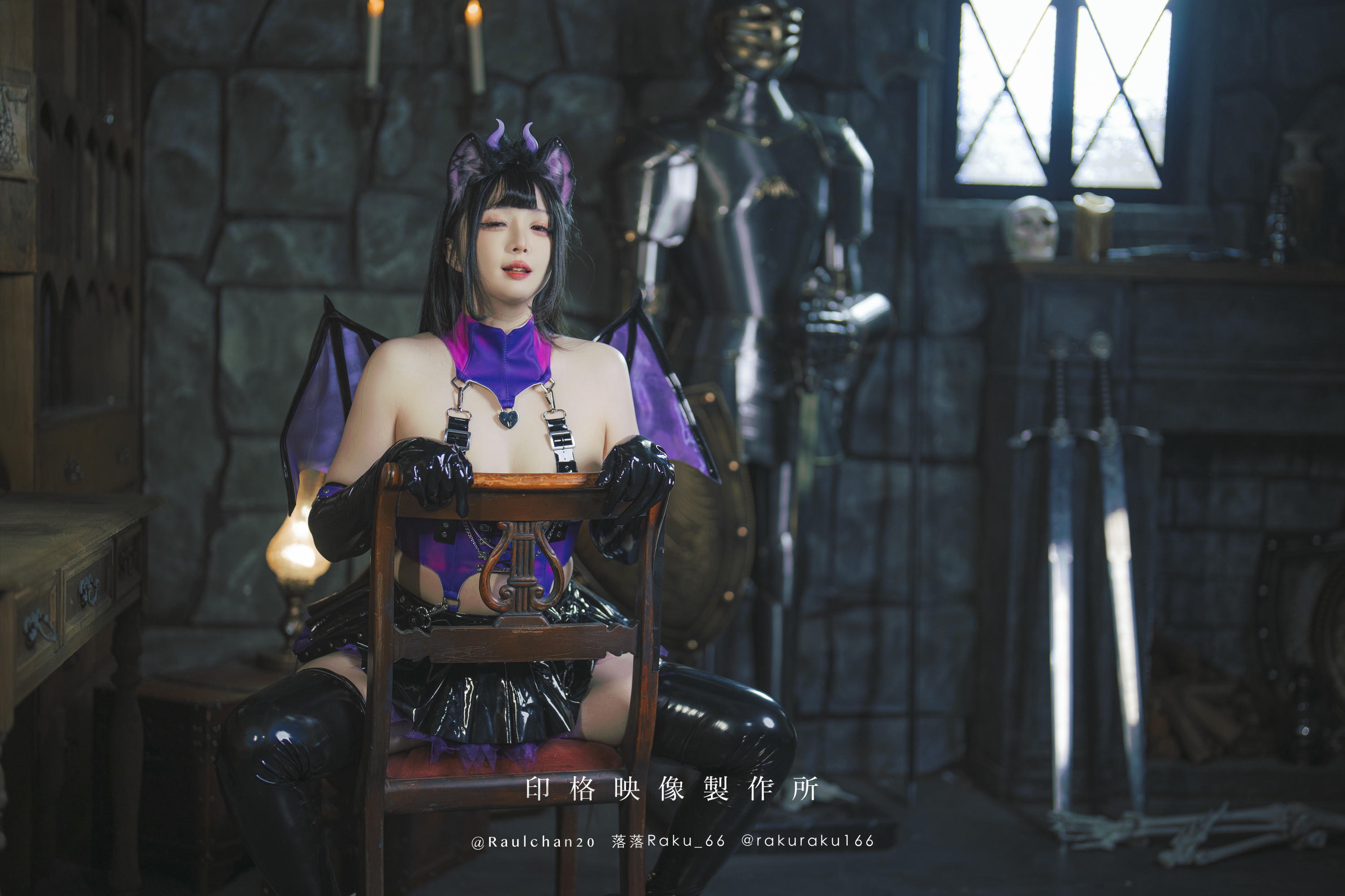落落Raku NO.036 实习♡魅魔[42P 296.1M]_第1集