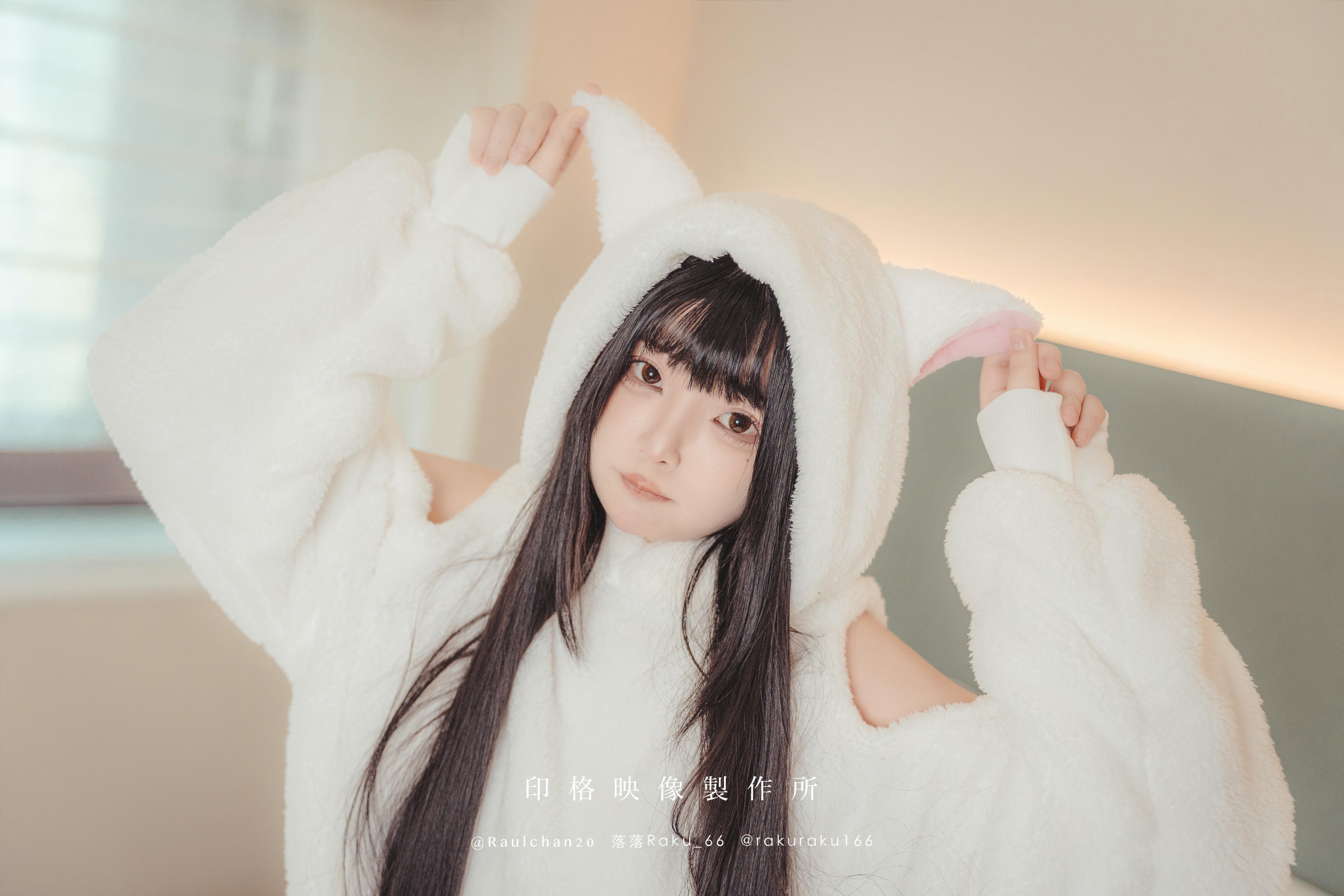 落落Raku NO.038 白衣小猫Kitten[44P-255.8M]_第2集