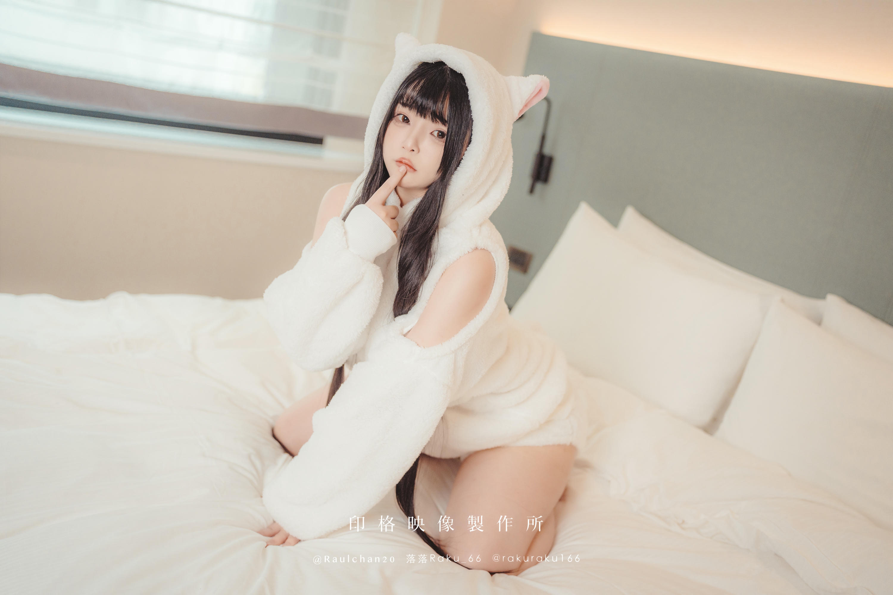 落落Raku NO.038 白衣小猫Kitten[44P-255.8M]_第2集