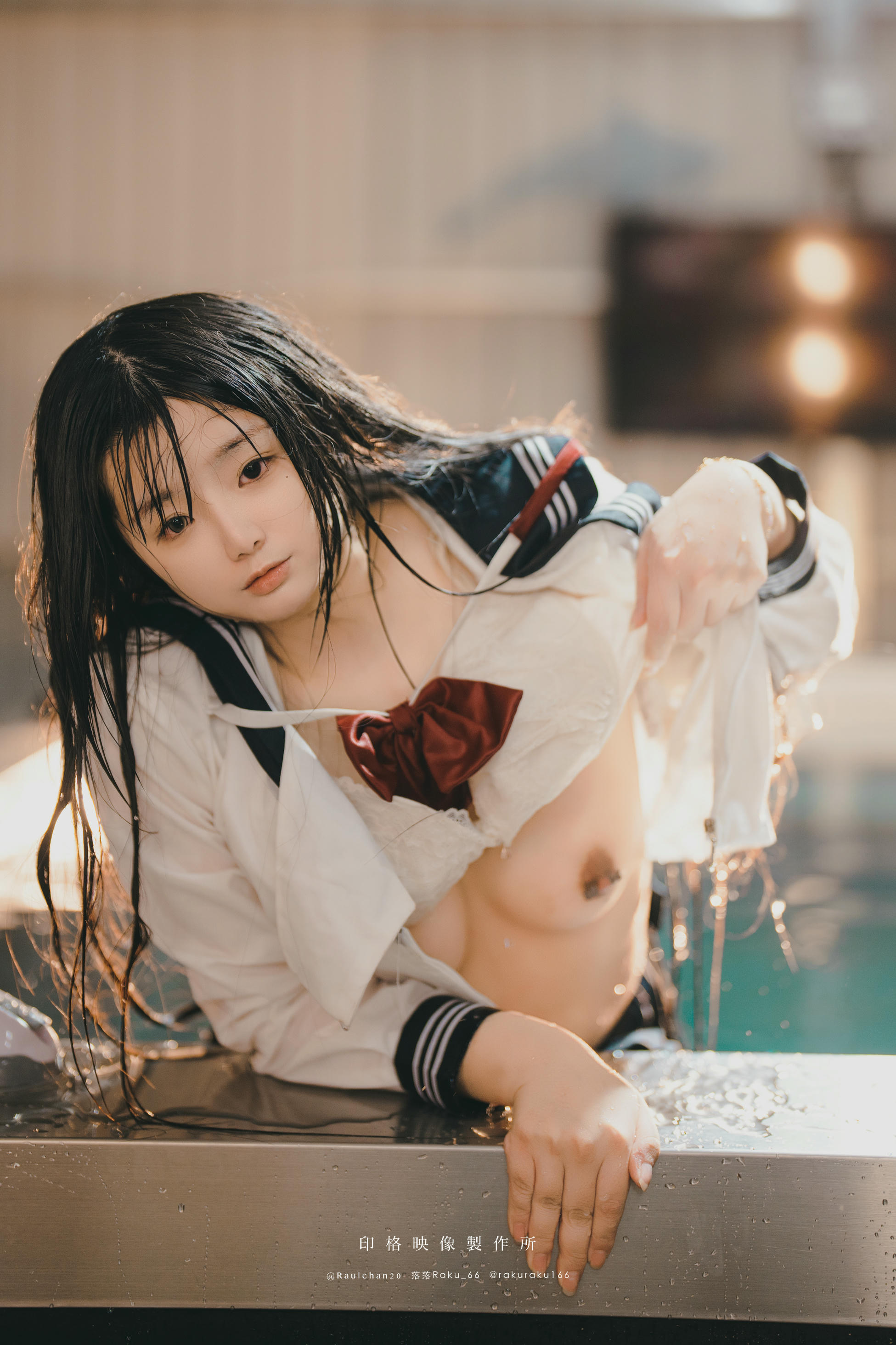落落Raku NO.039 水泳馆 [FURUKE] Bubble[58P 1V 1G]_第3集