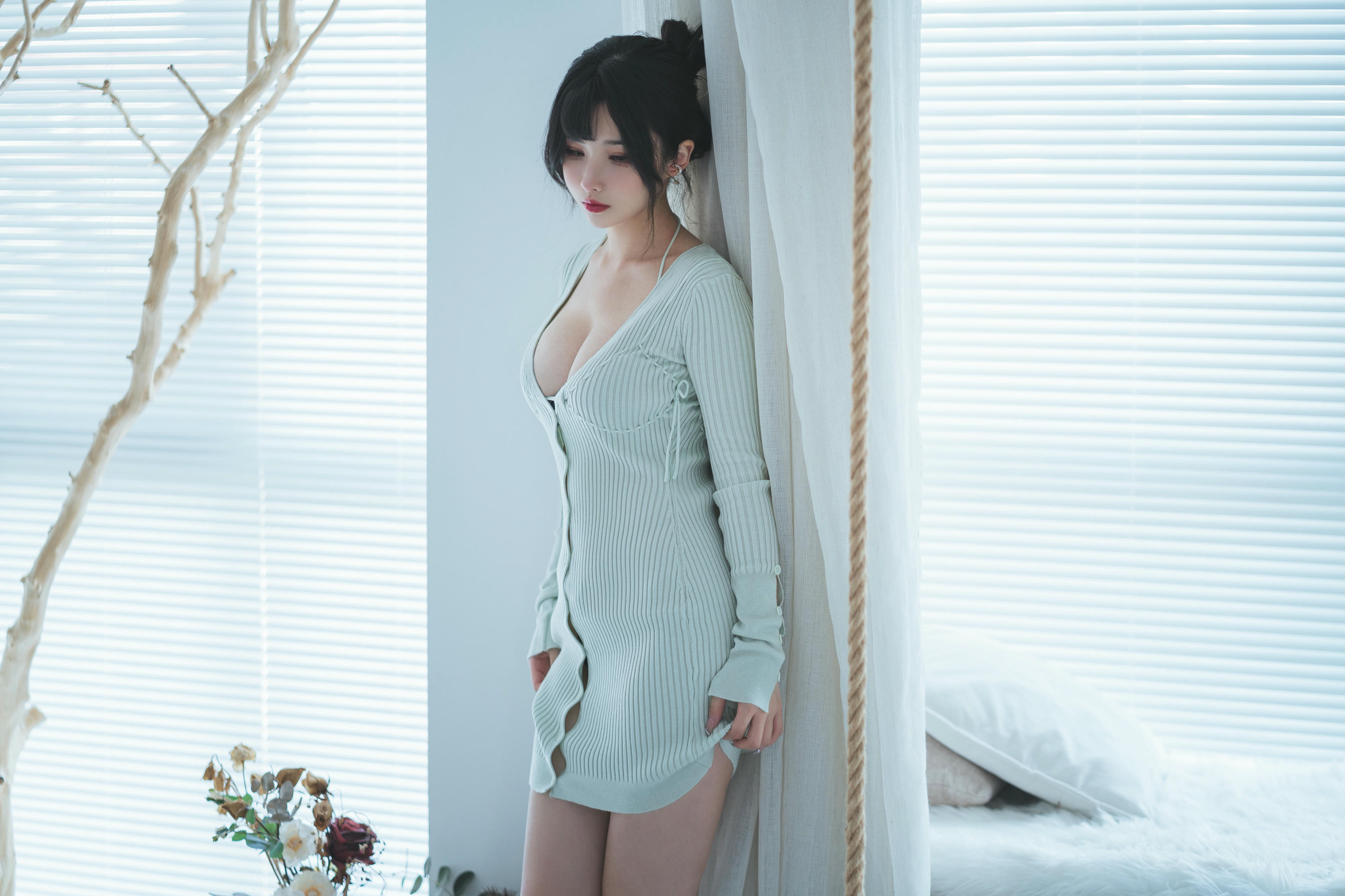 rioko凉凉子 NO.077 人妻毛衣 [54P-508MB]_第1集