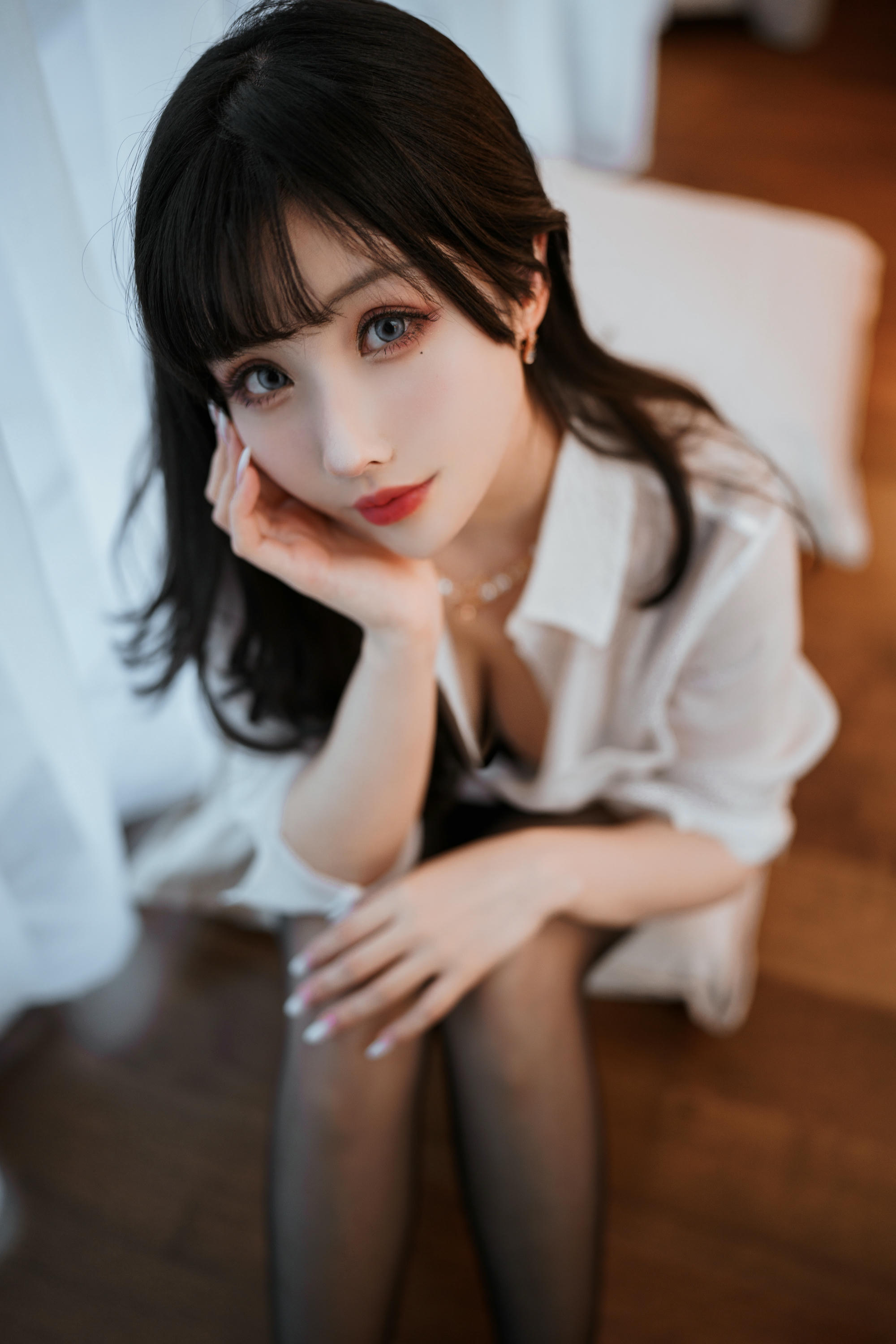 rioko凉凉子 NO.093 &面饼仙儿《黑丝ol制服双人》 [102P11V-1.45GB]-OL前辈_第1集