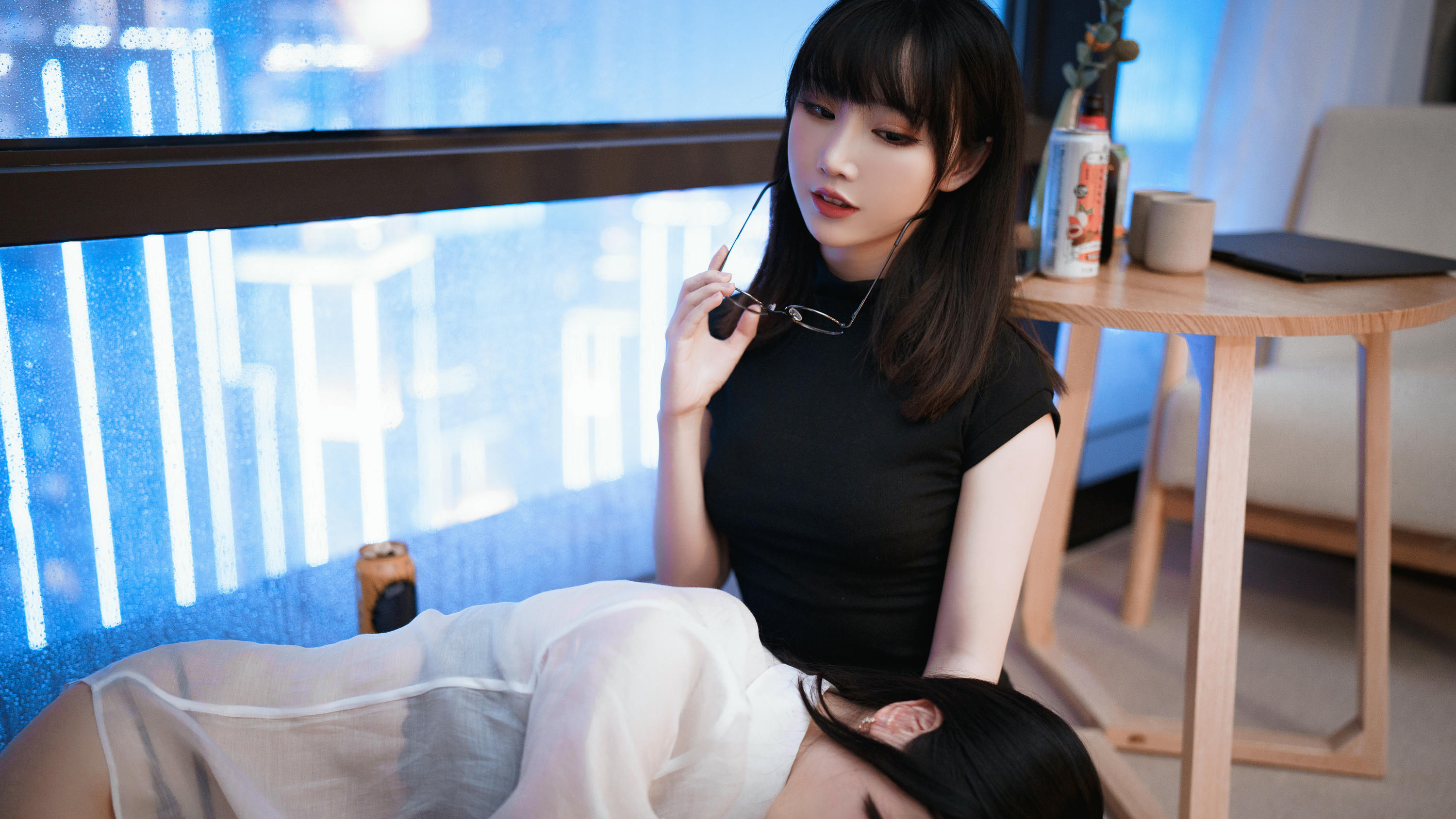 rioko凉凉子 NO.093 &面饼仙儿《黑丝ol制服双人》 [102P11V-1.45GB]-OL百合篇_第2集