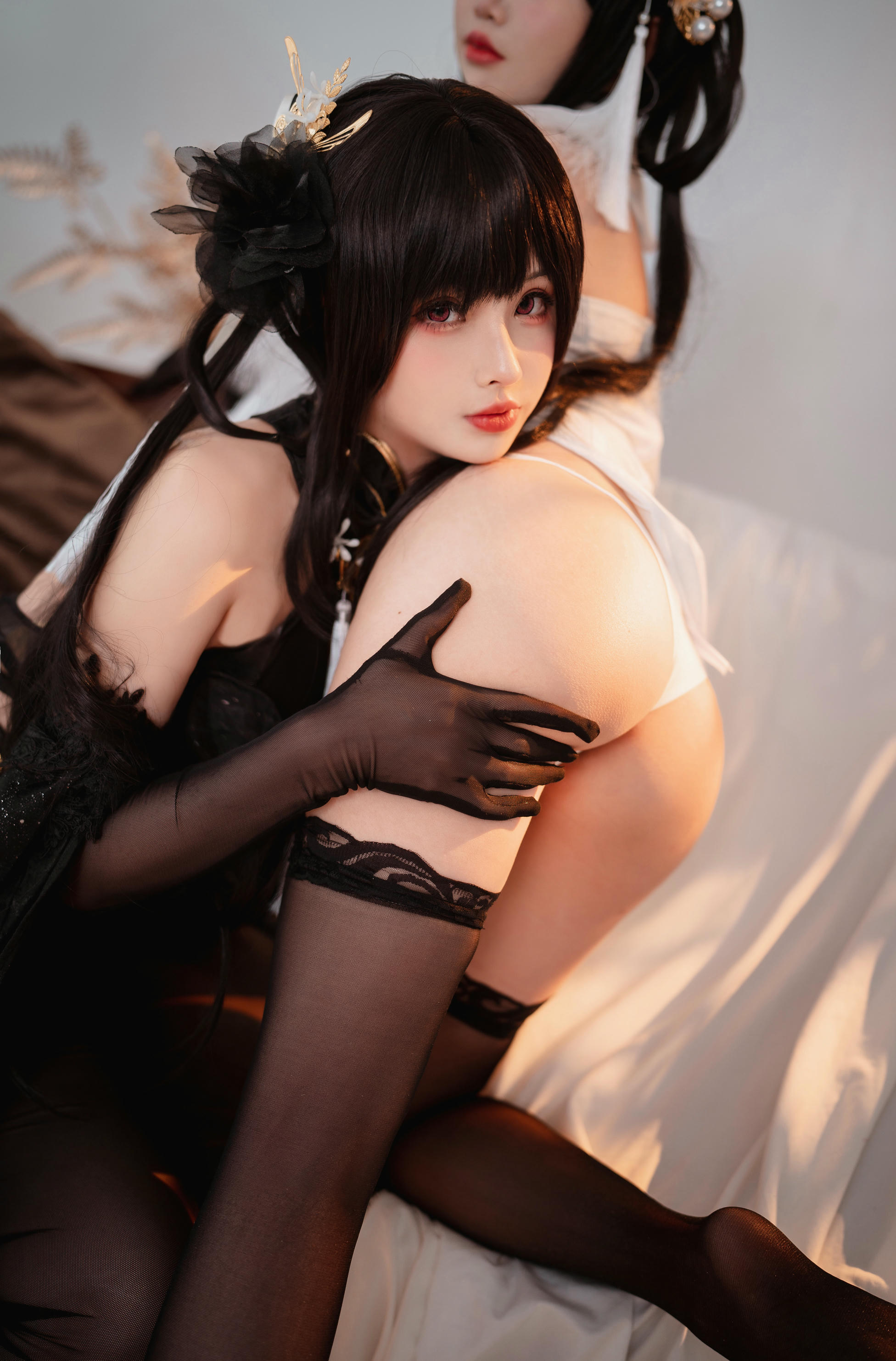 rioko凉凉子 NO.097 黑白镇海双人 [35P+1V]-双人_第1集