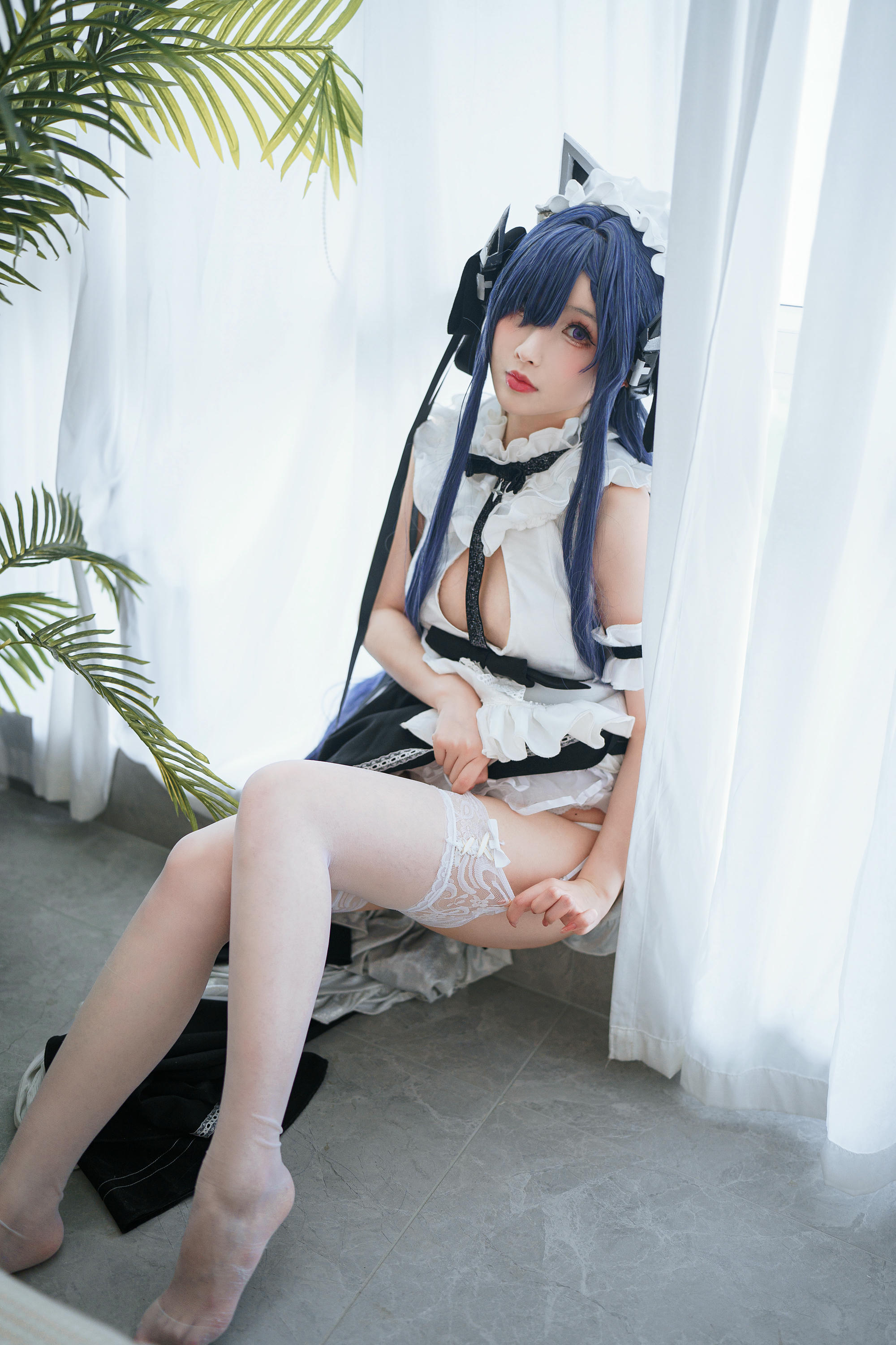 rioko凉凉子 NO.103 奥古斯特 女仆装 [40P 2V 652MB]_第2集