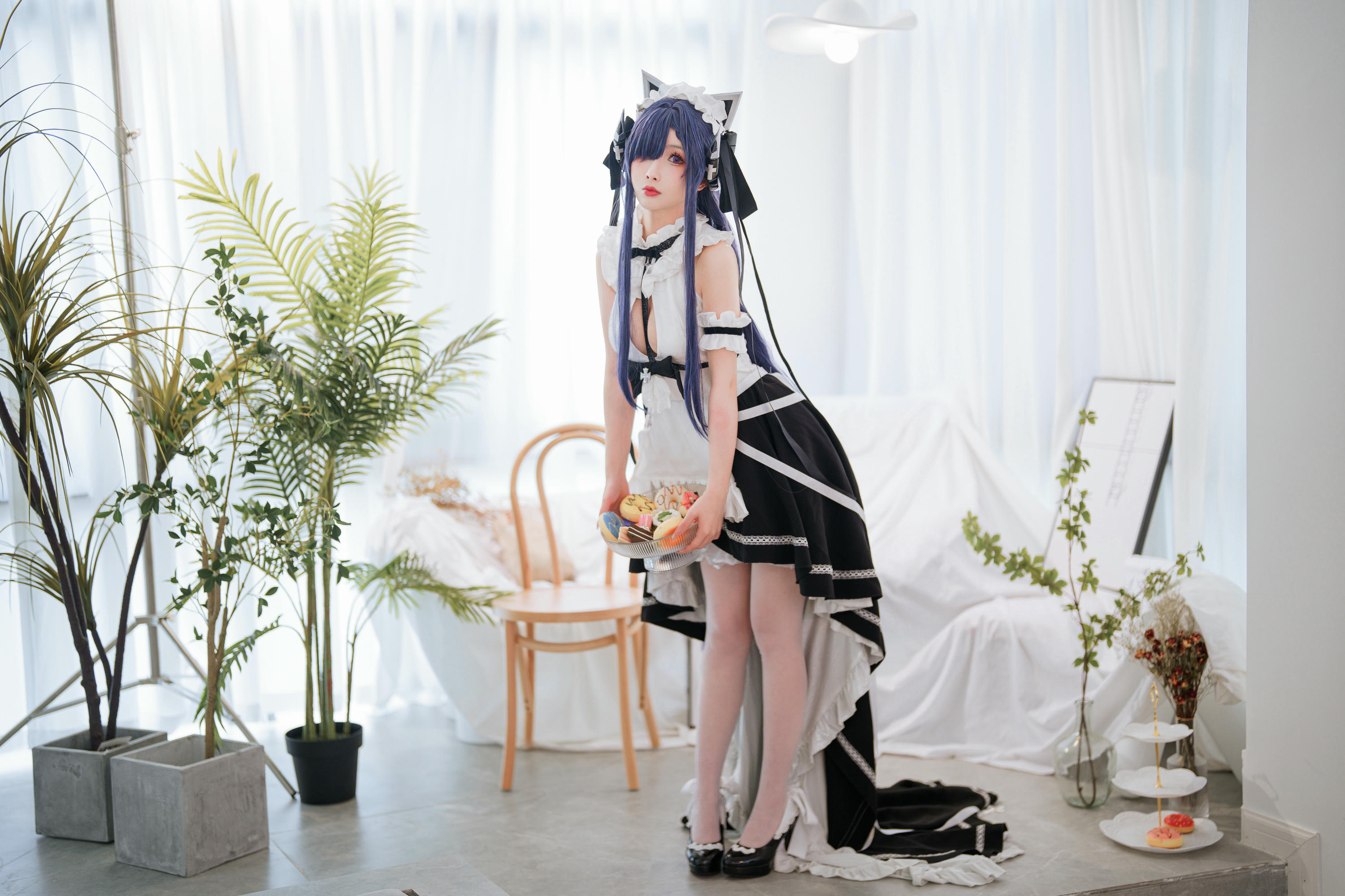 rioko凉凉子 NO.103 奥古斯特 女仆装 [40P 2V 652MB]_第1集