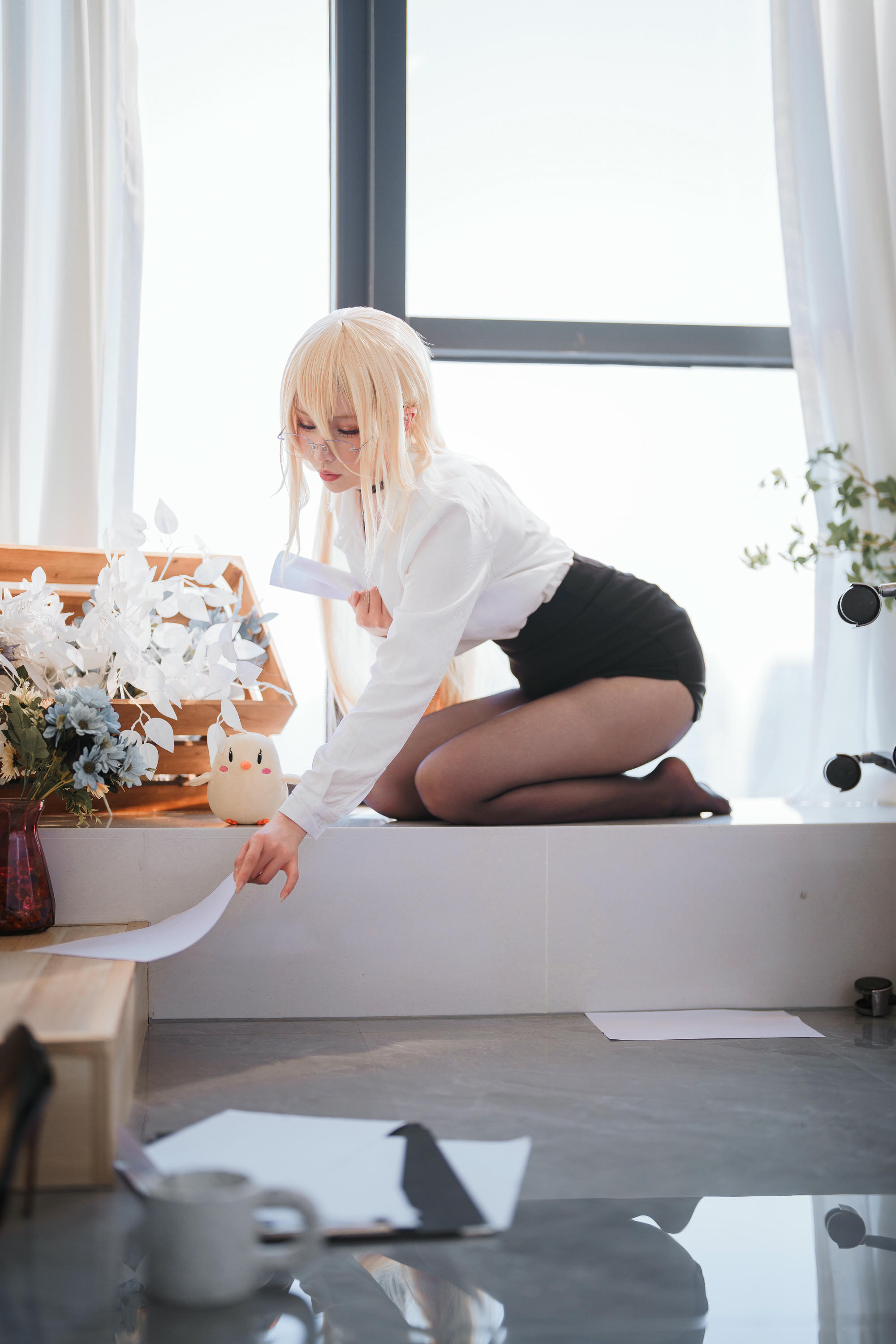 rioko凉凉子 NO.113 办公室的意外 [35P-394MB]_第1集