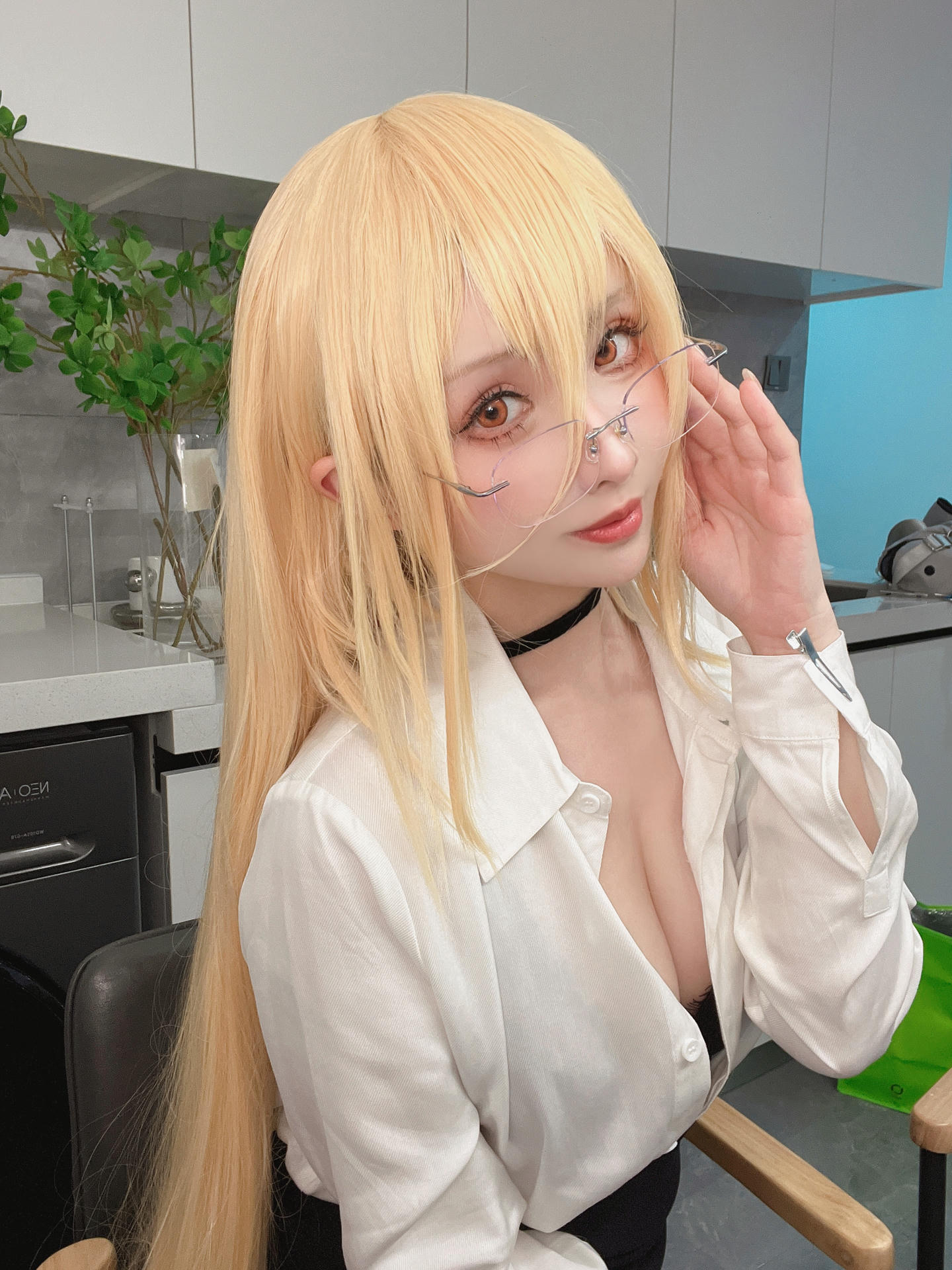 rioko凉凉子 NO.113 办公室的意外 [35P-394MB]-自拍_第1集