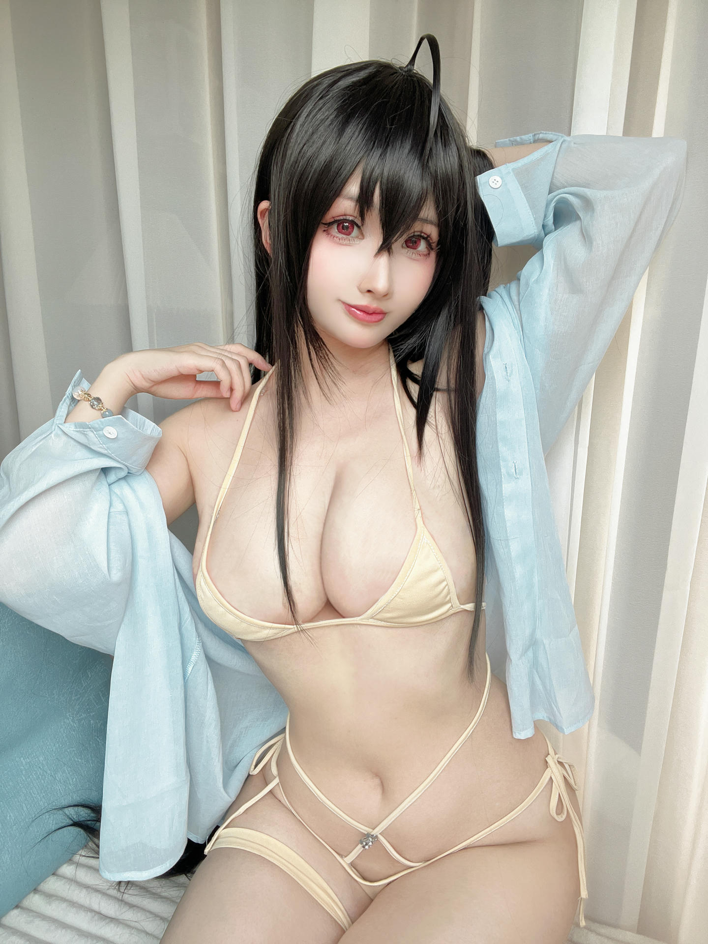 rioko凉凉子 NO.116 大凤-海滨的白日美梦 [24P 311MB]_第1集