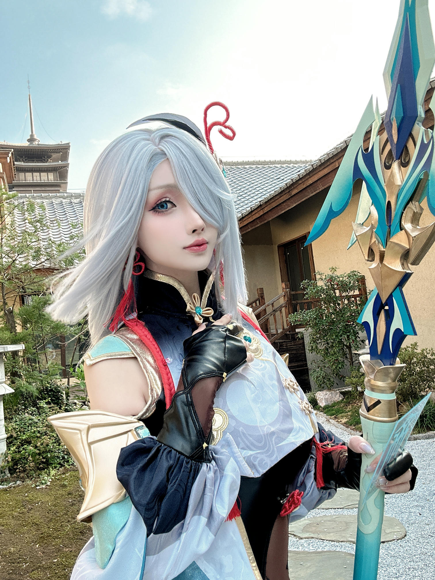 rioko凉凉子 NO.122 有点那个的申鹤 [35P11V 904MB]_第1集