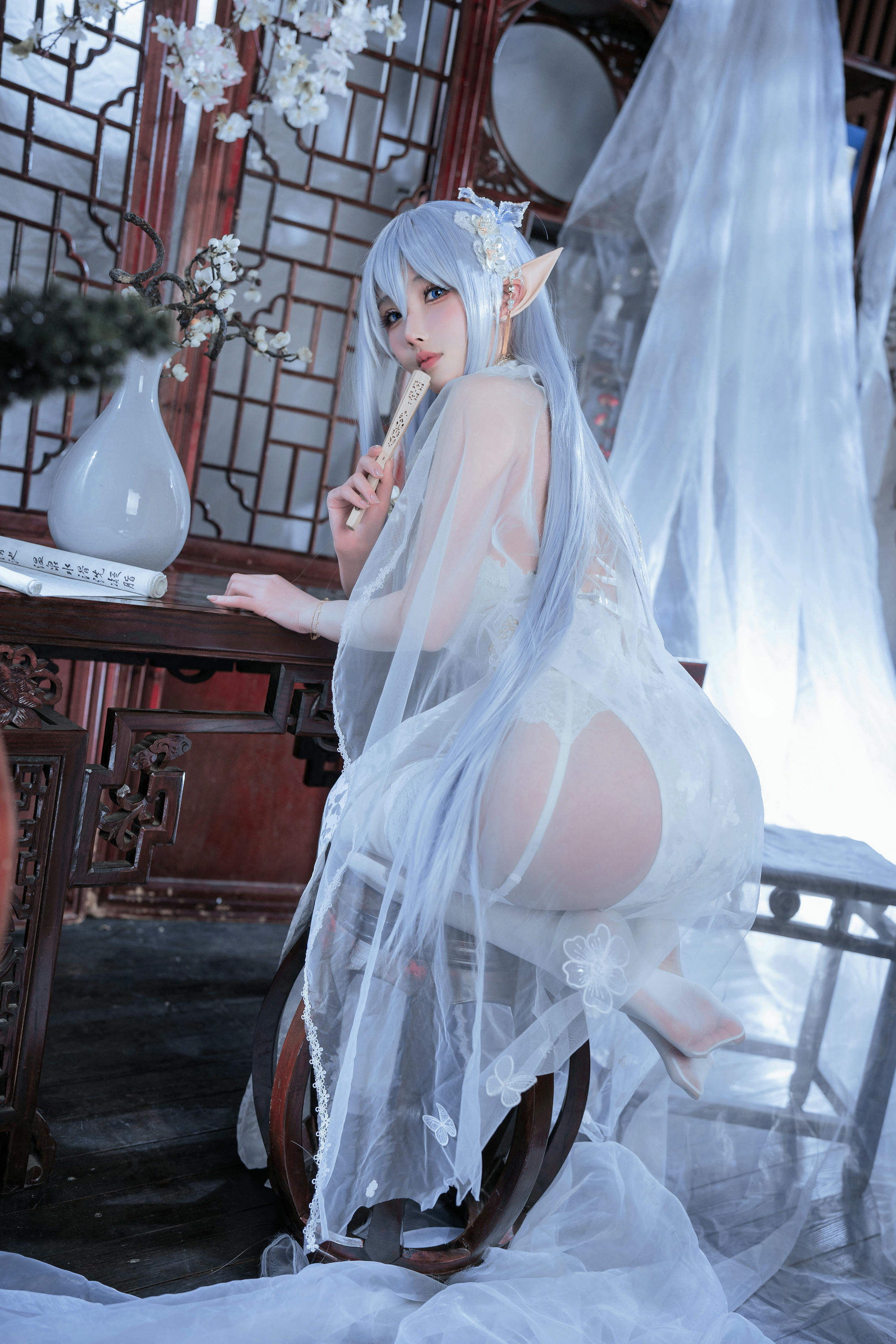 rioko凉凉子 NO.129 阿尔比恩旗袍 [43P11V 876MB]_第1集