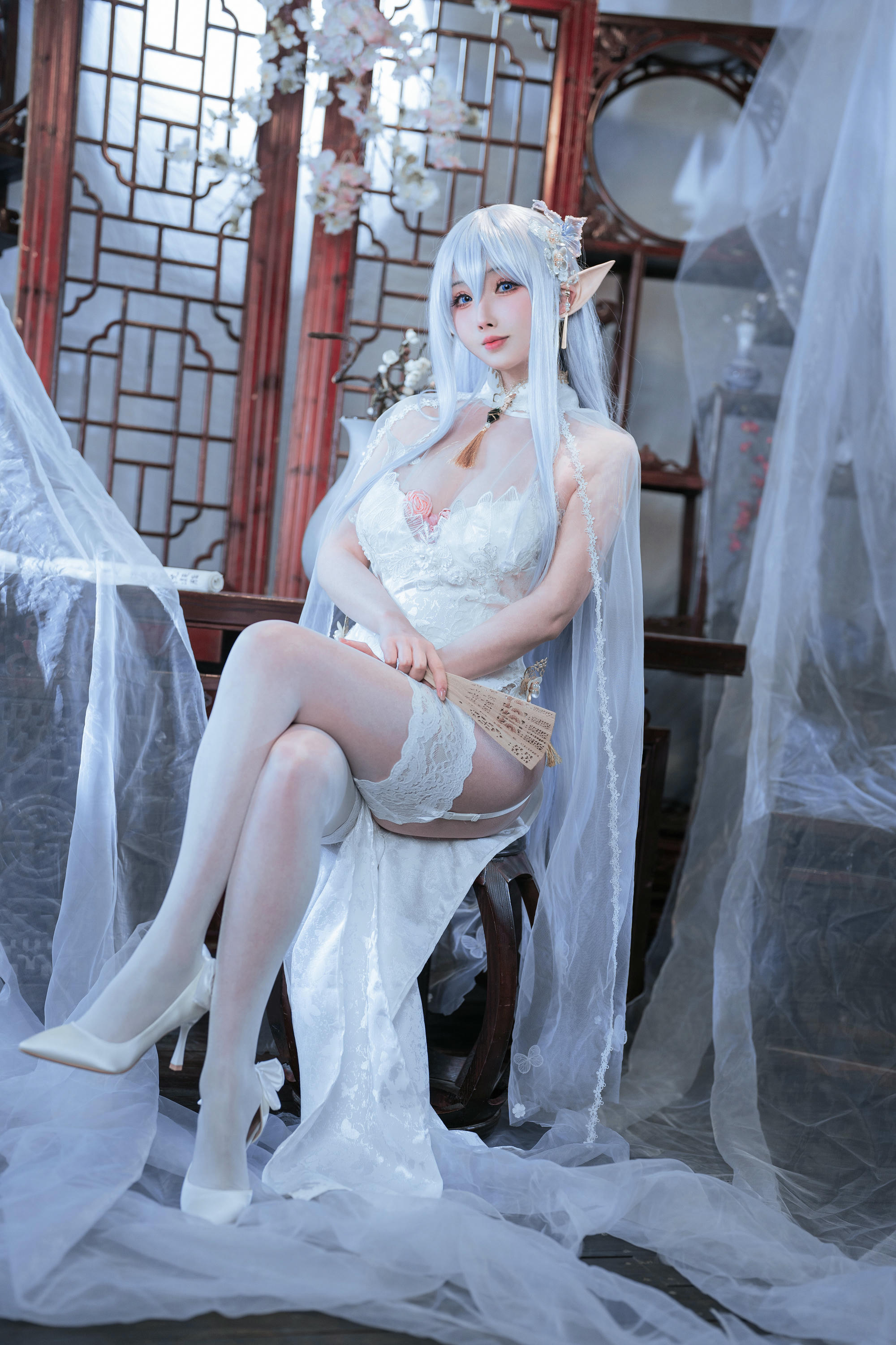 rioko凉凉子 NO.129 阿尔比恩旗袍 [43P11V 876MB]_第1集