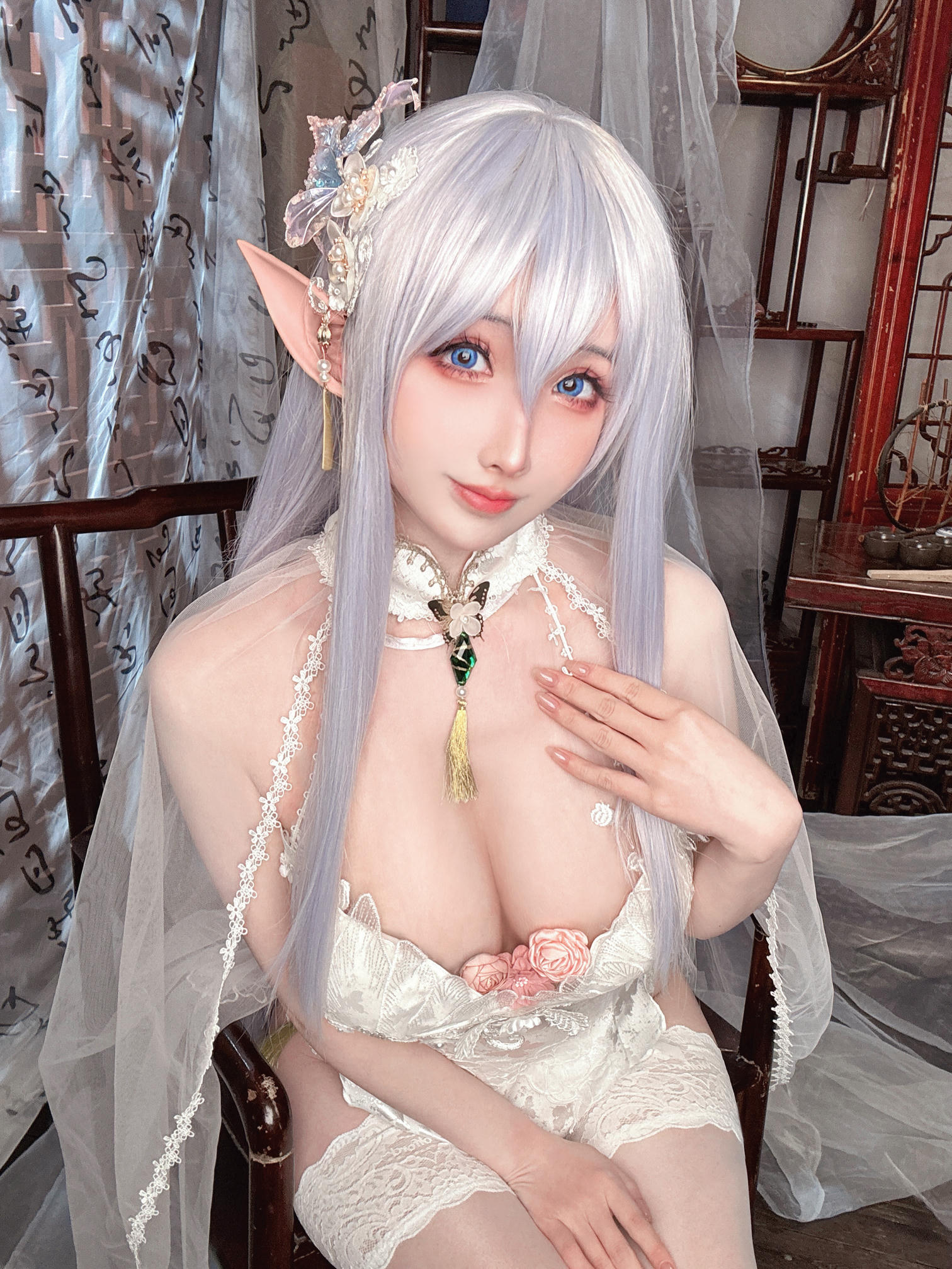 rioko凉凉子 NO.129 阿尔比恩旗袍 [43P11V 876MB]-自拍+小视频_第1集