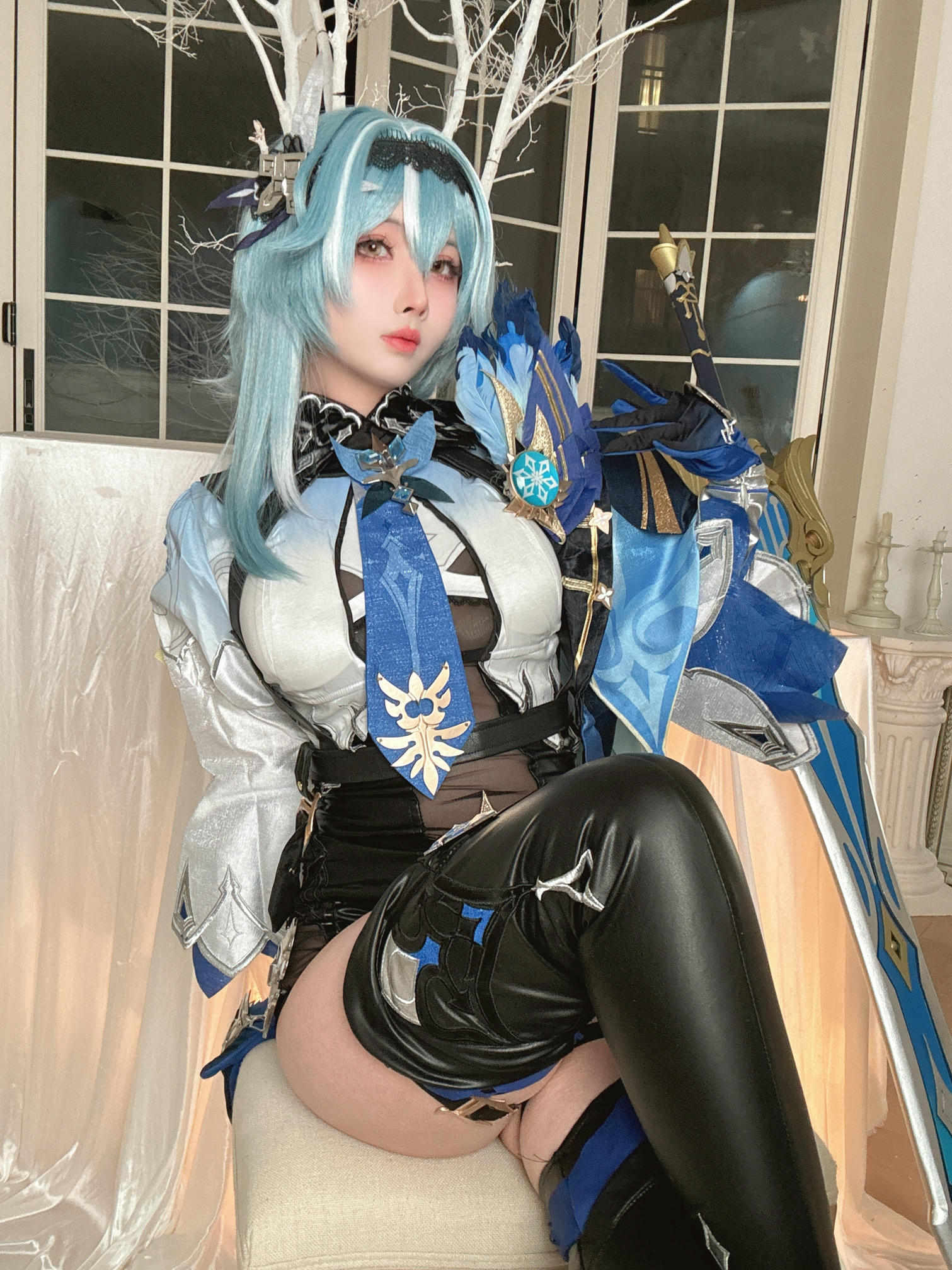 rioko凉凉子 NO.130 优菈浪花骑士 [77P10V 1.21GB]-自拍+小视频_第1集