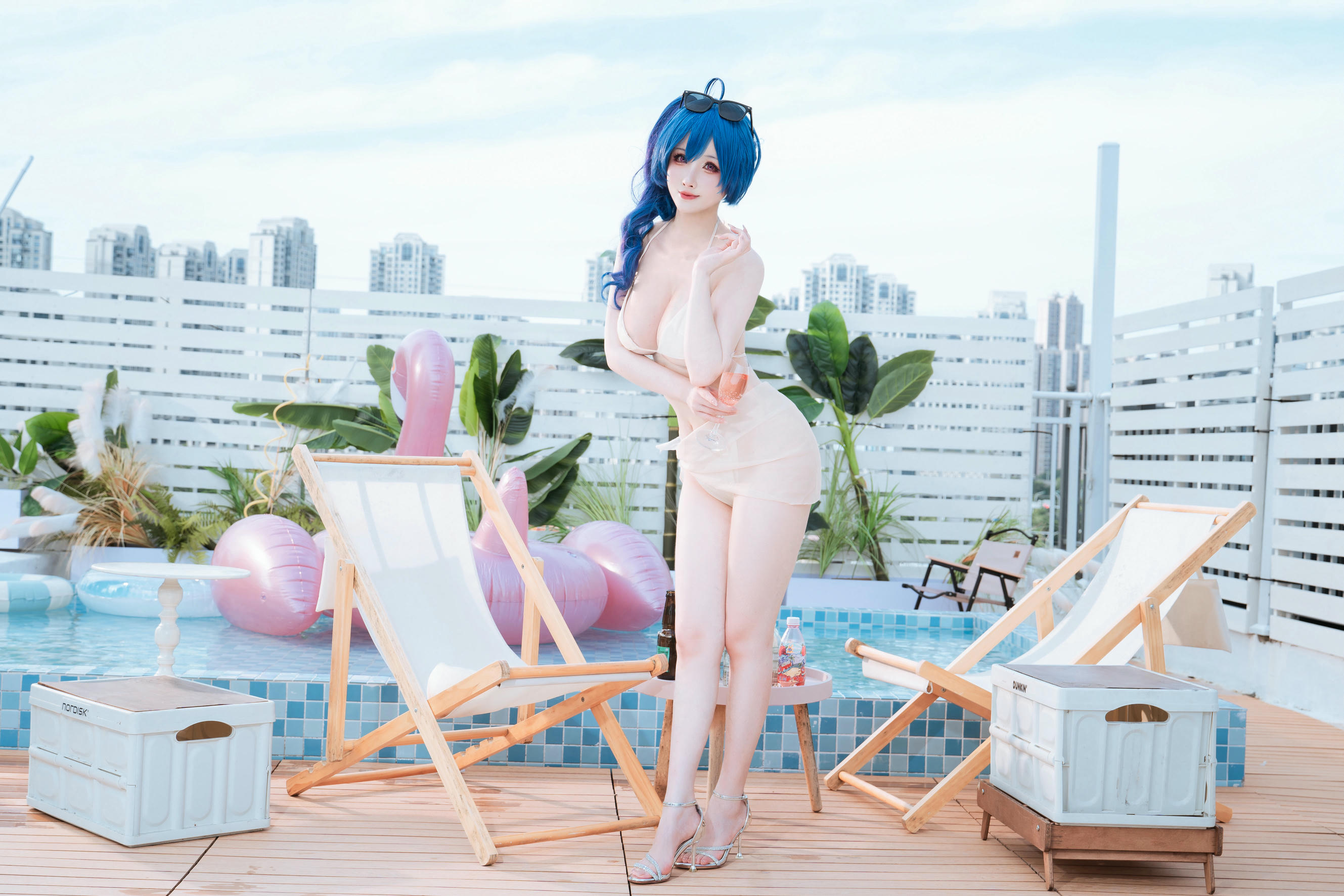 rioko凉凉子 NO.136 圣姨泳装 [40P 389MB]_第1集
