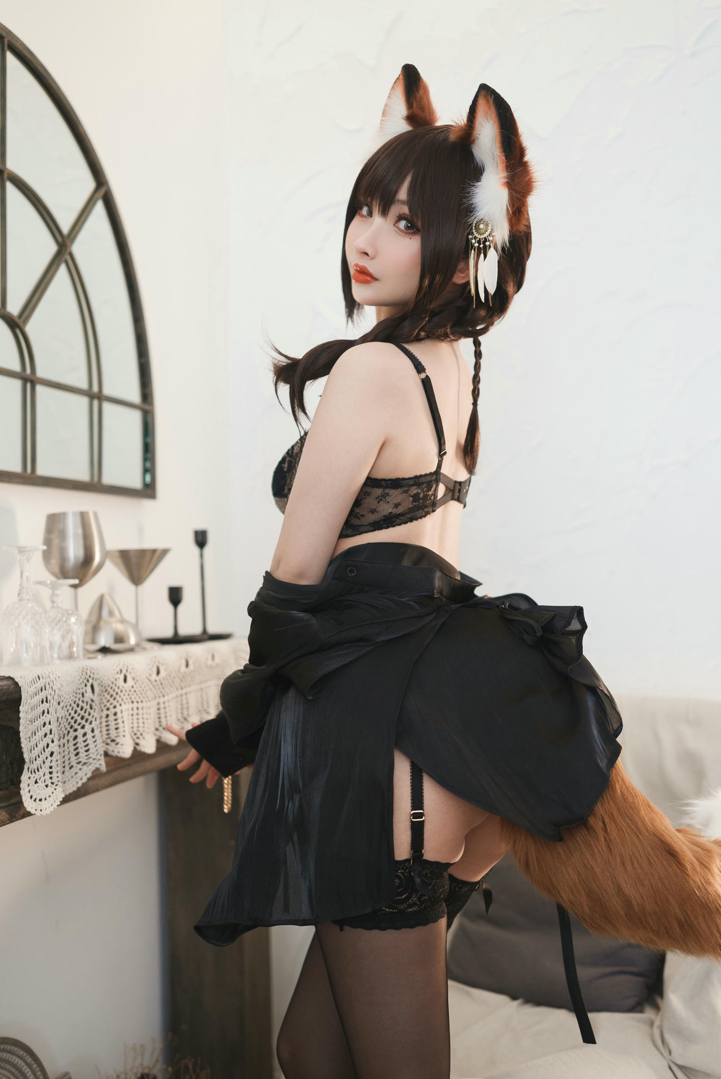 rioko凉凉子 NO.069 人形狐 [35P8V-775MB]_第1集