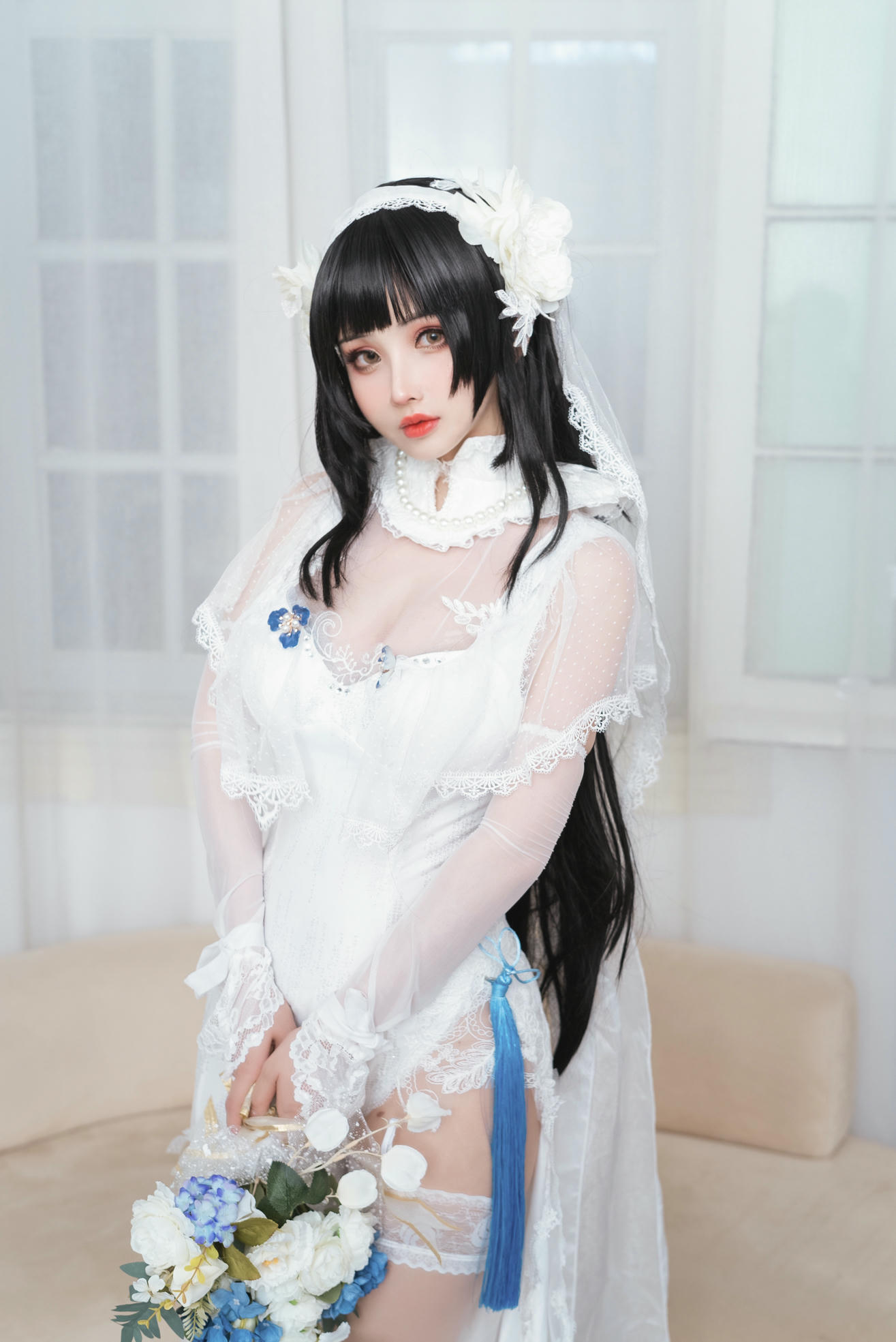 rioko凉凉子 NO.071 95花嫁 [25P1V-340MB]_第1集