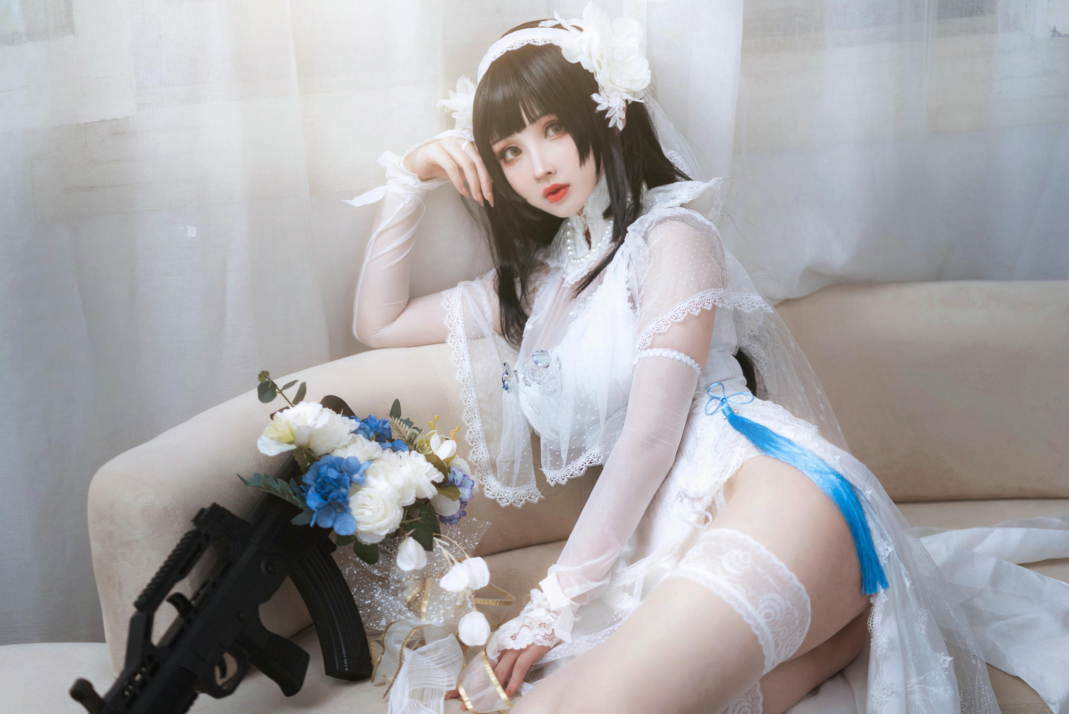 rioko凉凉子 NO.071 95花嫁 [25P1V-340MB]_第1集