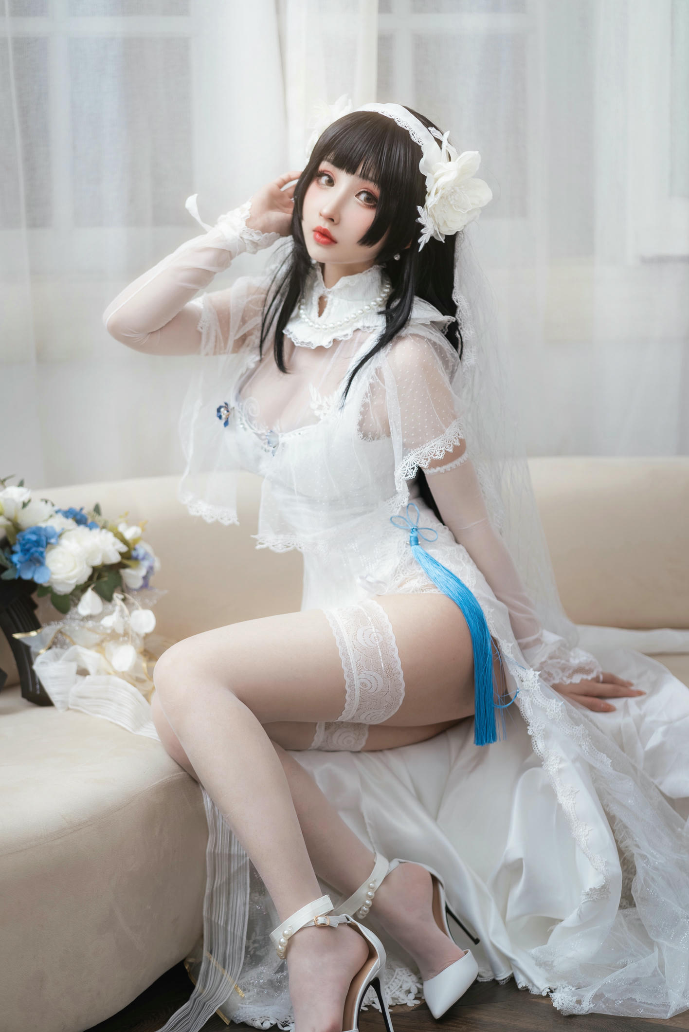 rioko凉凉子 NO.071 95花嫁 [25P1V-340MB]_第1集