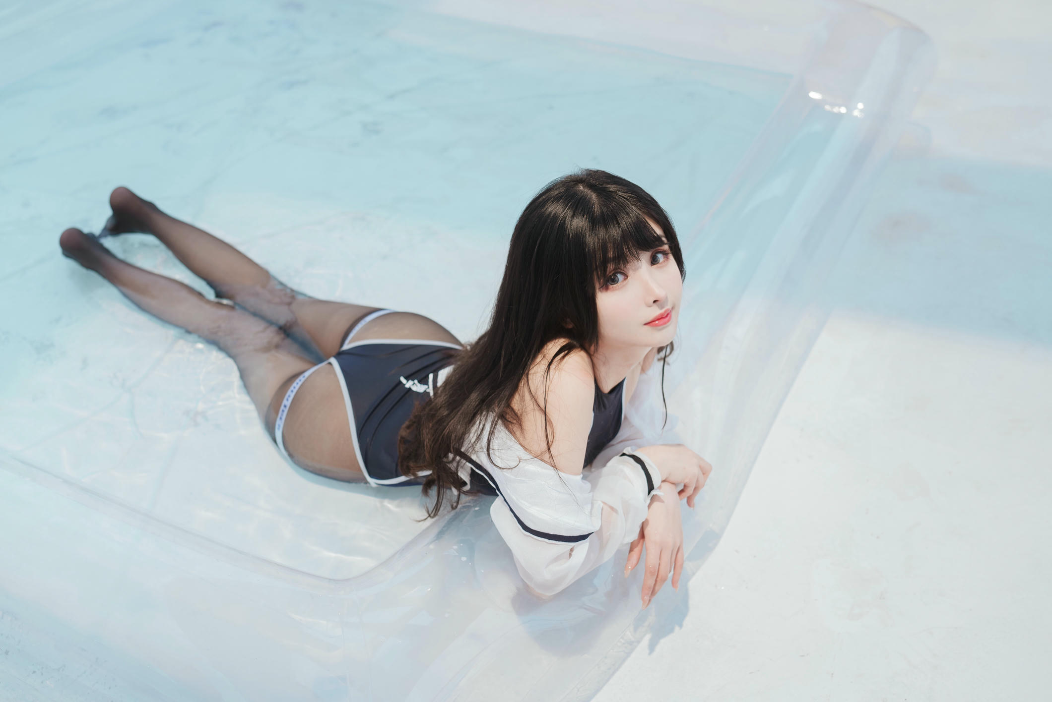 rioko凉凉子 NO.072 天台竞泳 [50P1V-247MB]-图_第1集