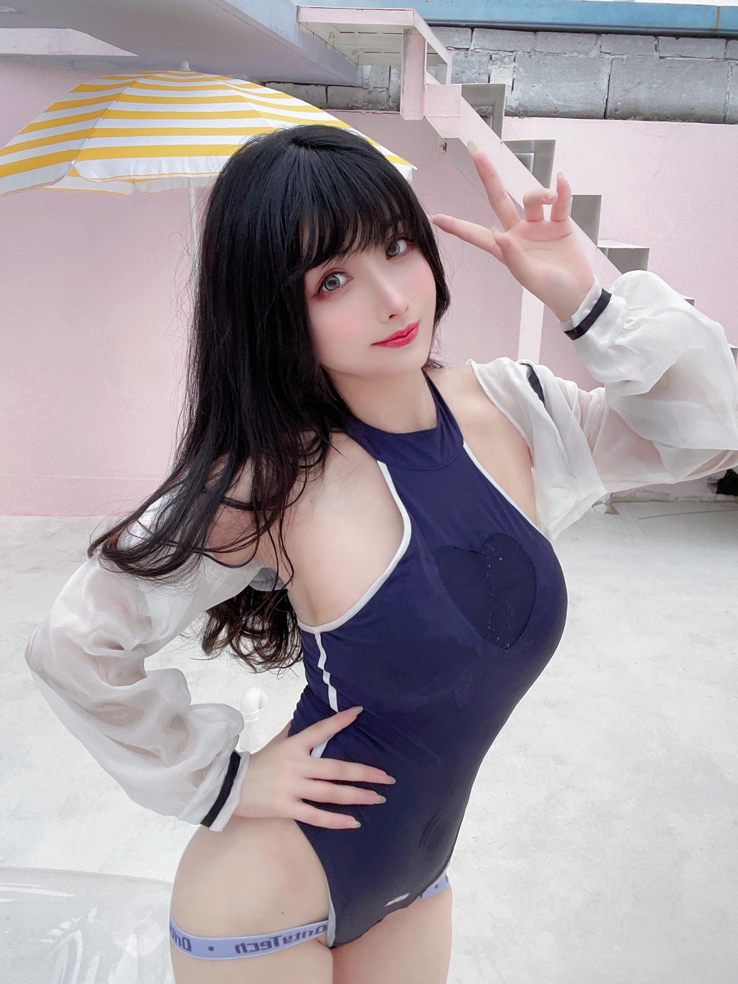 rioko凉凉子 NO.072 天台竞泳 [50P1V-247MB]-自拍_第1集