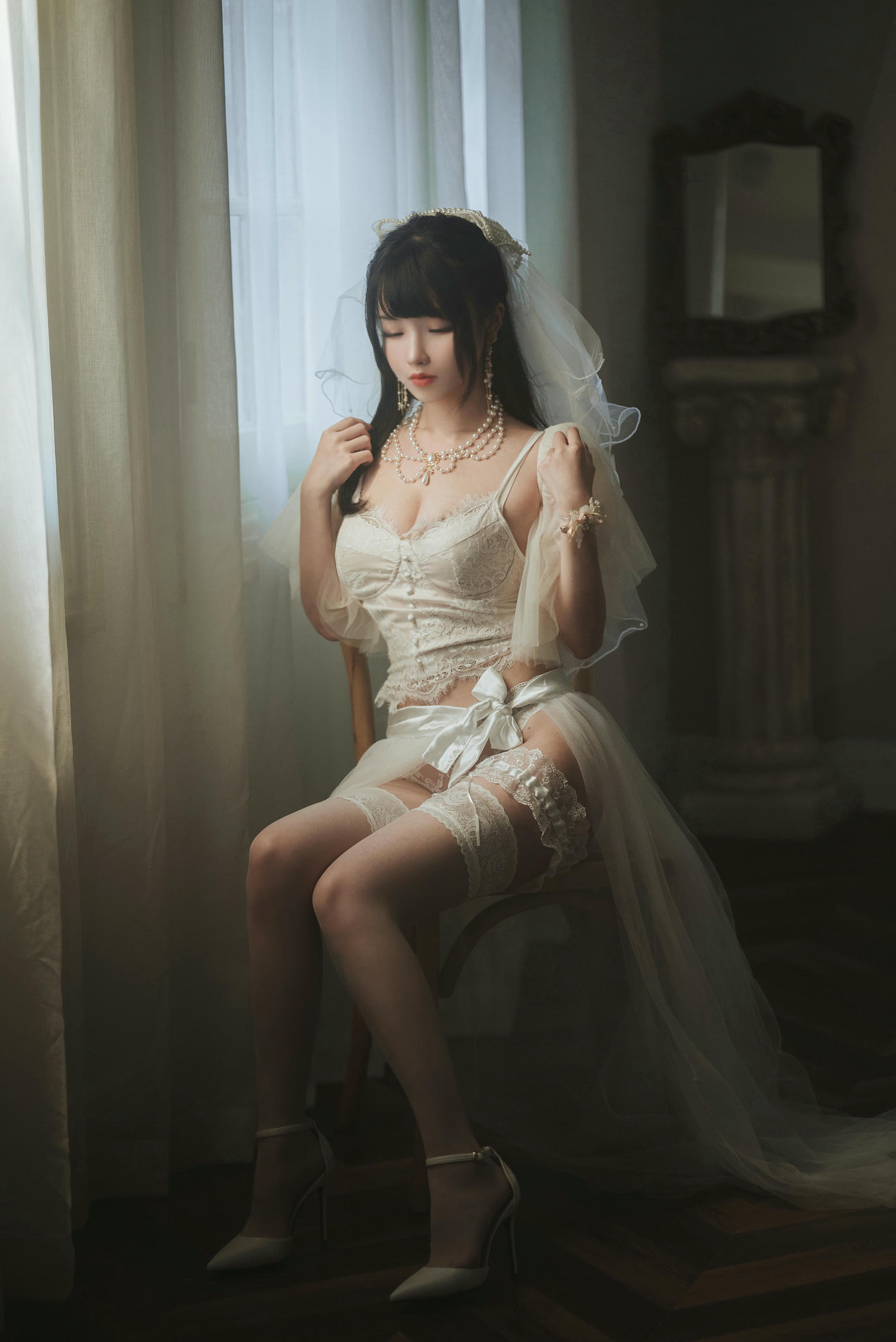 rioko凉凉子 NO.073 透明婚纱 [39P-204MB]-正片_第1集