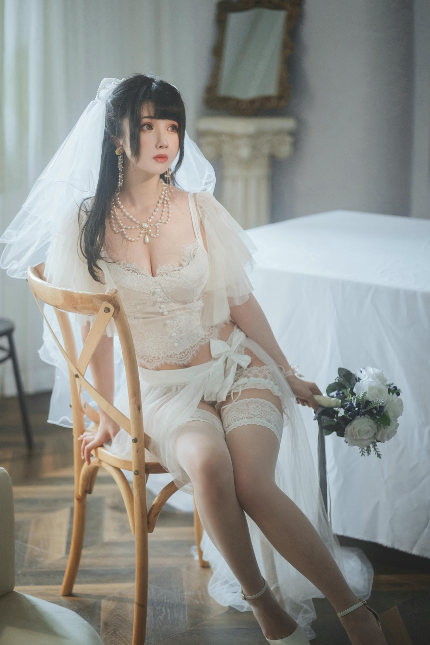 rioko凉凉子 NO.073 透明婚纱 [39P-204MB]-正片_第1集