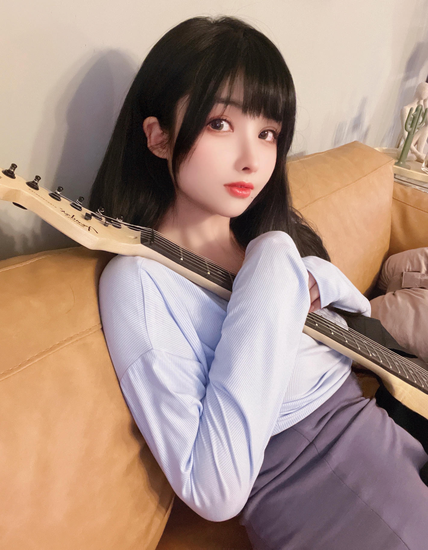 rioko凉凉子 NO.074 吉他妹妹系带裙 [45P1V-1.25GB]-自拍_第1集