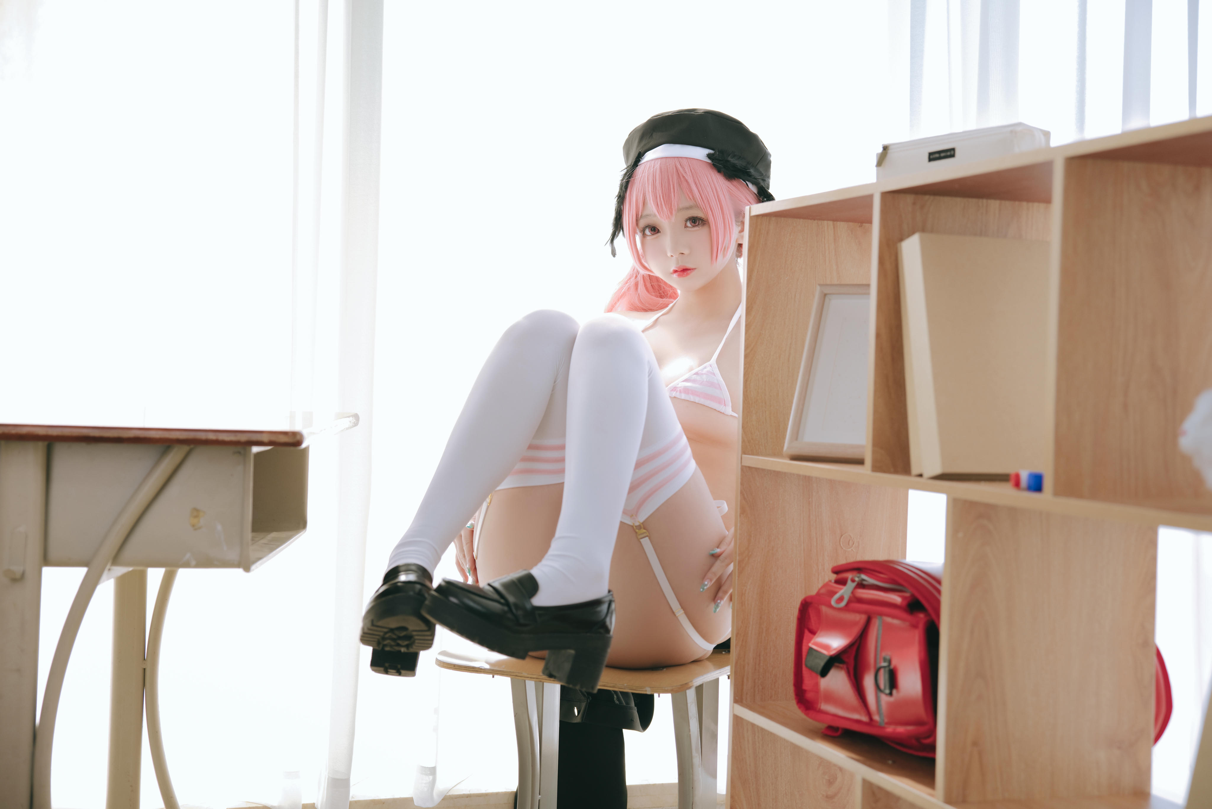 日奈娇 NO.077 碧蓝档案 下江小春+自拍 [125P 1.74GB]_第4集