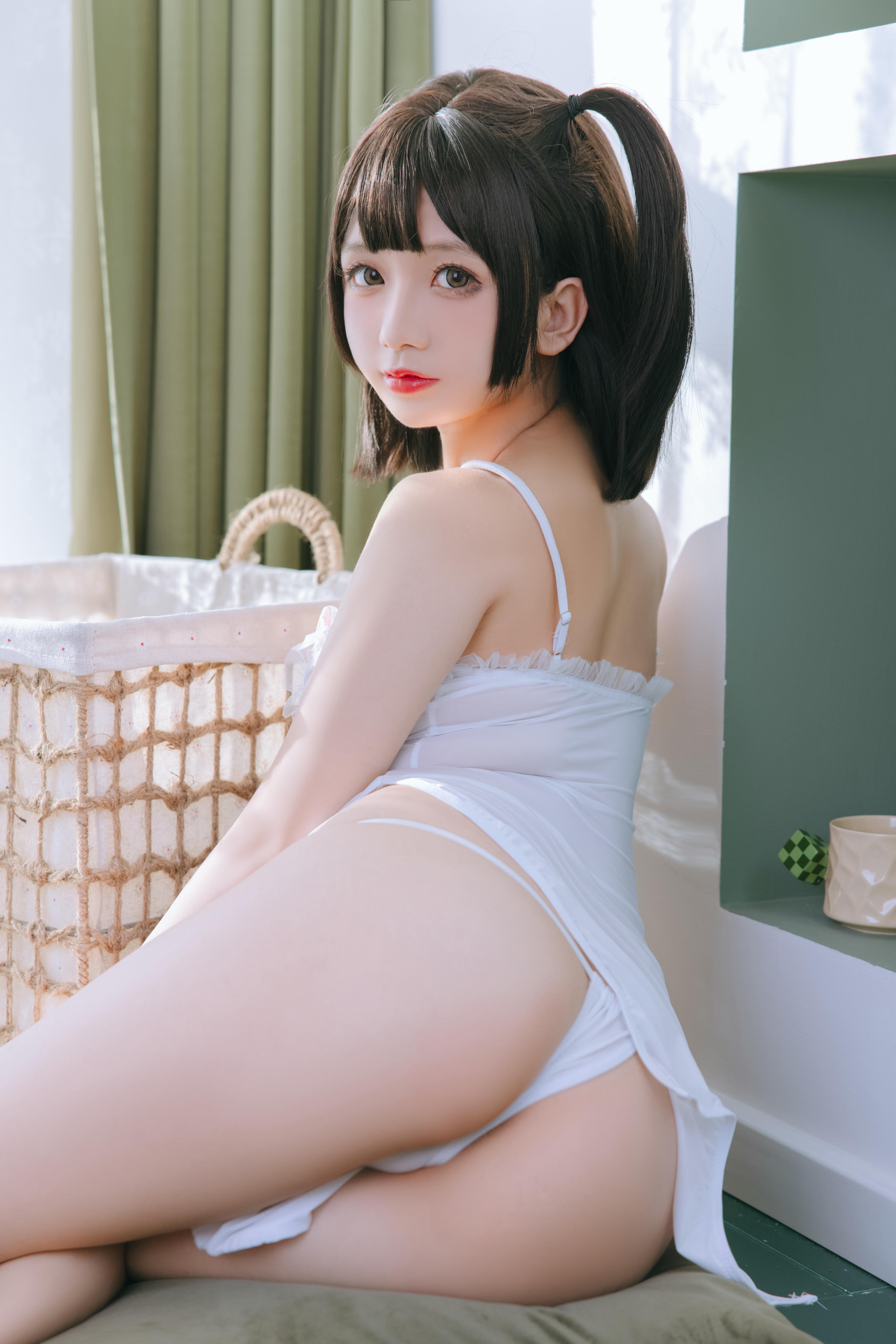 日奈娇 NO.078 湿身小白裙 [97P-1.06GB]_第1集